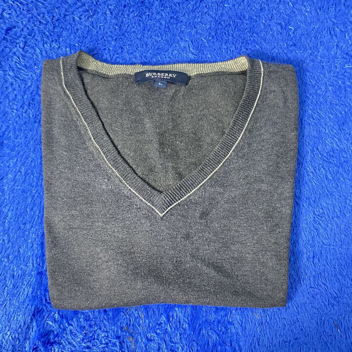 Burberry Burberry vest knitwear Size US L / EU 52-54 / 3 - 3 Thumbnail