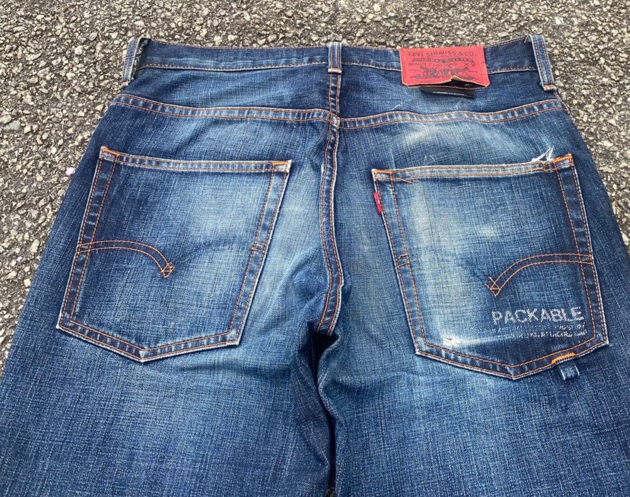 Levi's Vintage Levis 505 Packable Distressed Denim Size US 32 / EU 48 - 11 Thumbnail