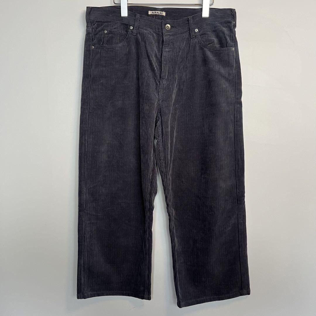 Auralee Corduroy Pants Size US 34 / EU 50 - 3 Thumbnail