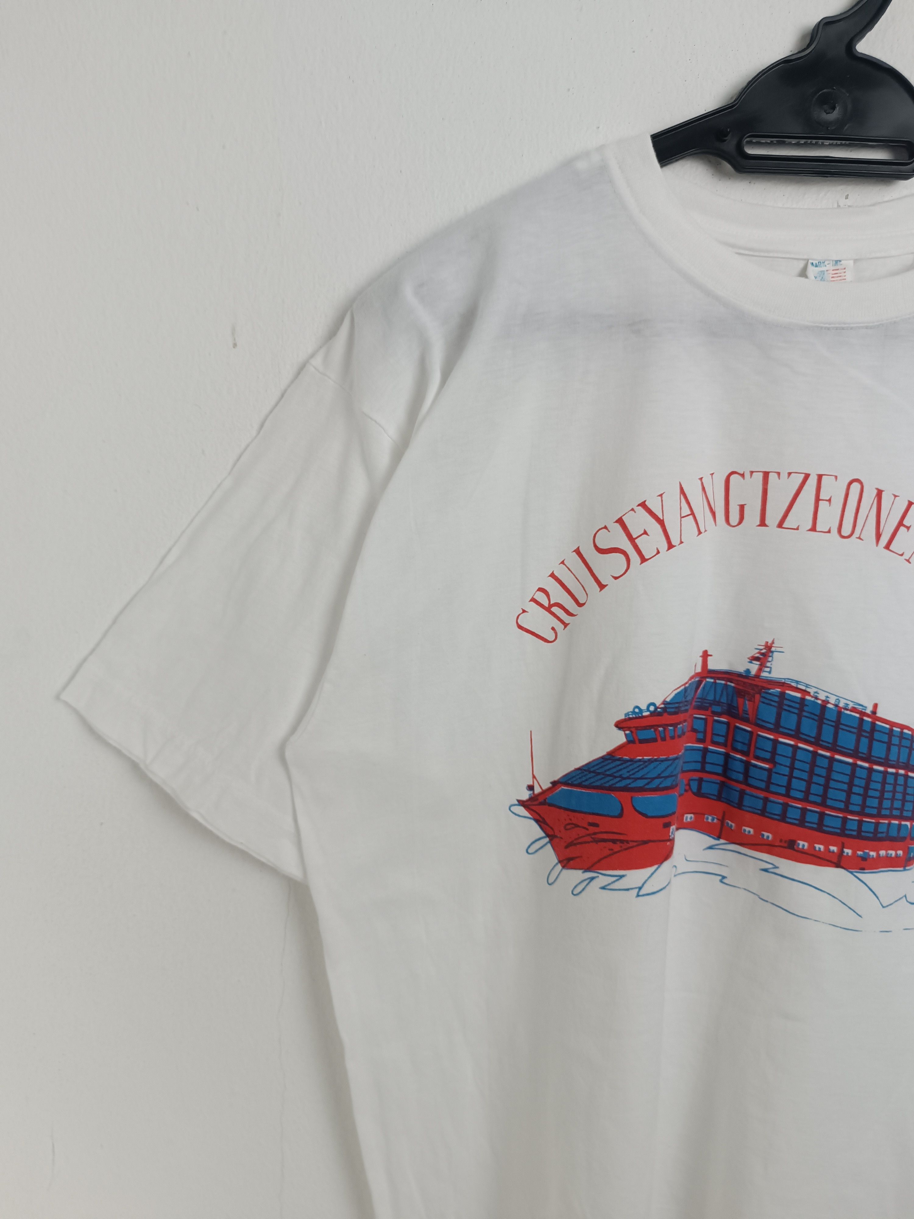 Vintage VINTAGE 90'S CRUISE YANGTZE ON EASTKING VERY RARE TEE Size US M / EU 48-50 / 2 - 5 Thumbnail