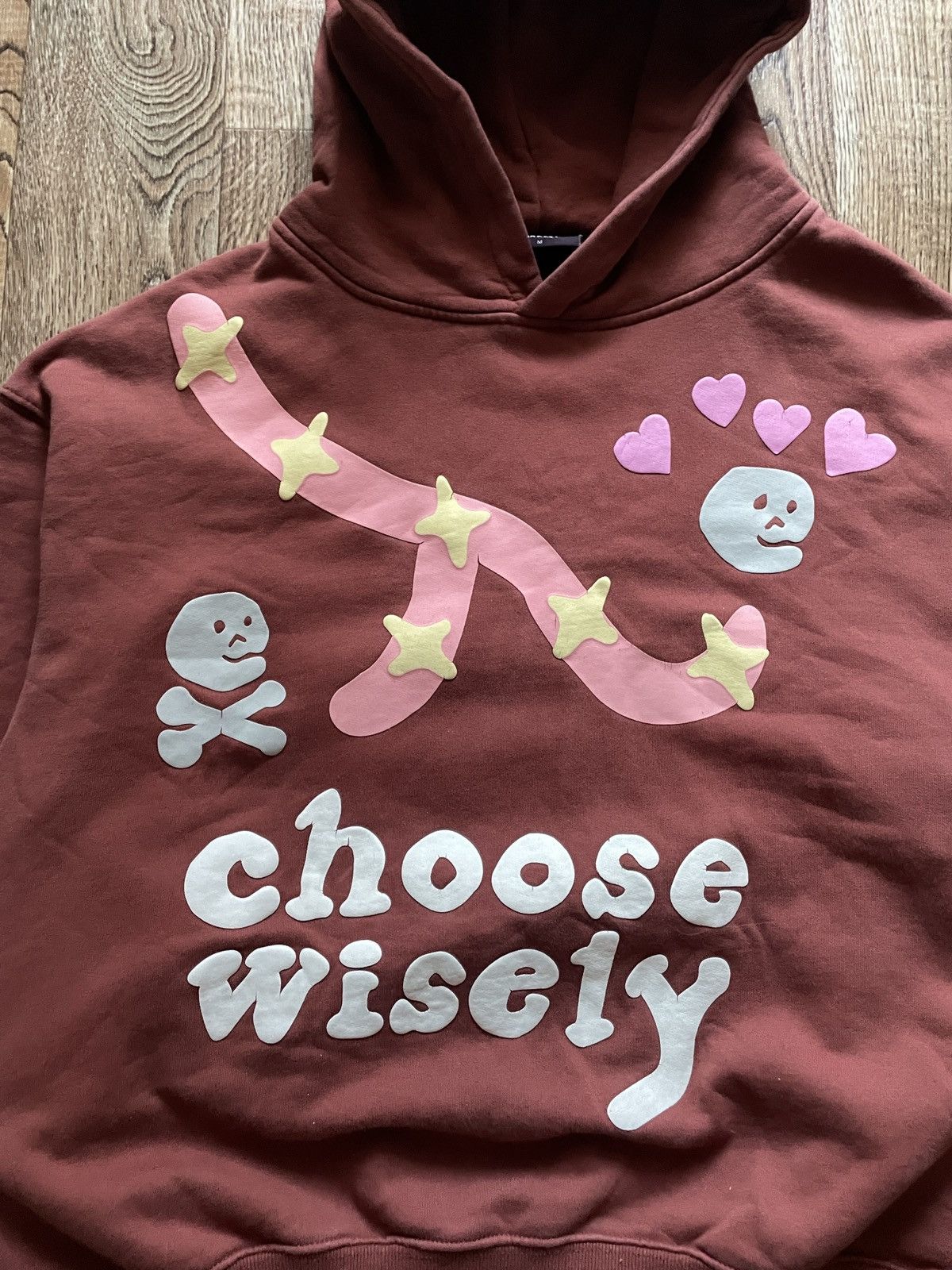 Broken Planet Broken Planet Hoodie “choose wisely” Red Size M Size US M / EU 48-50 / 2 - 3 Thumbnail