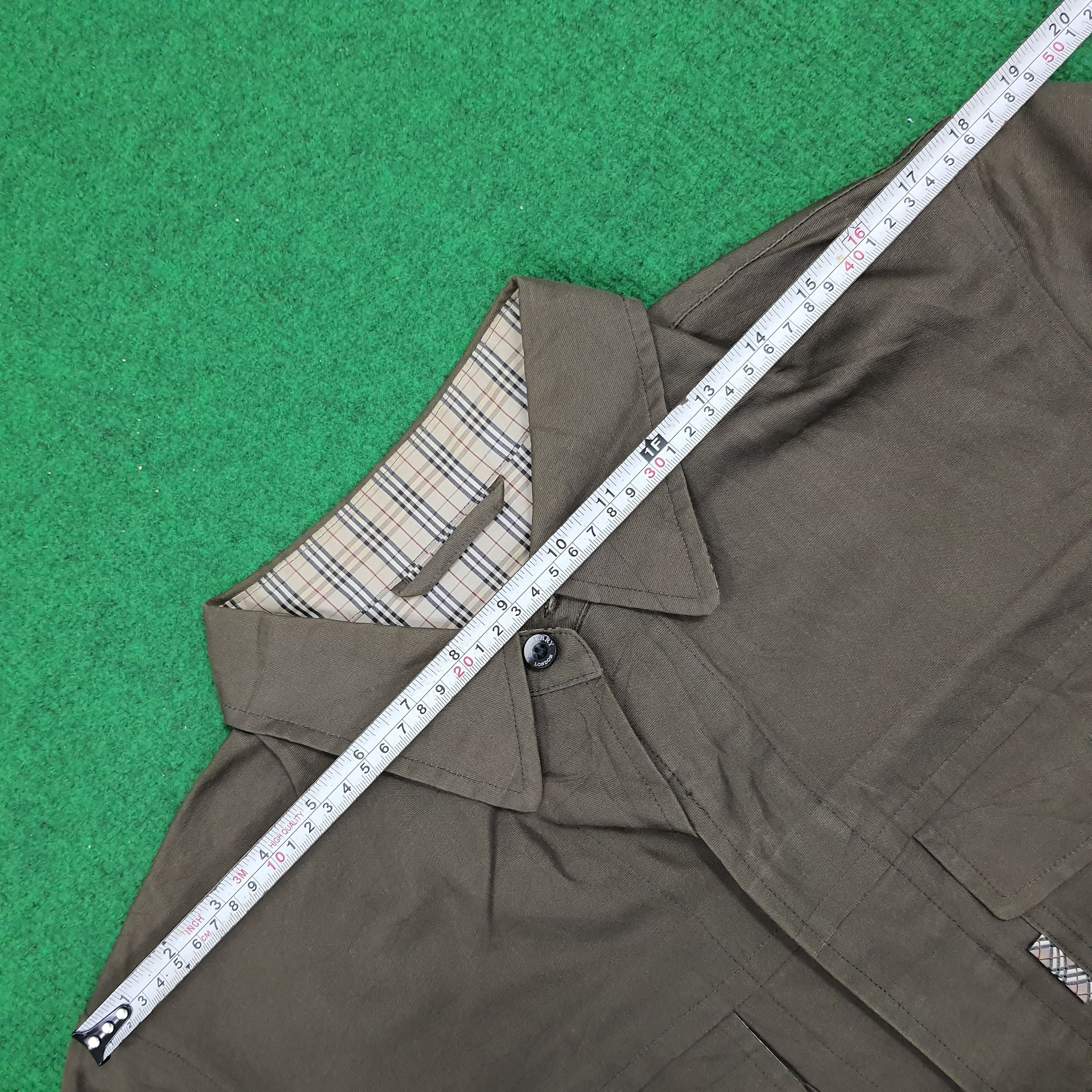 Burberry × Vintage Vintage Burberry London Nova Check Shirt Button Up Size US L / EU 52-54 / 3 - 11 Thumbnail