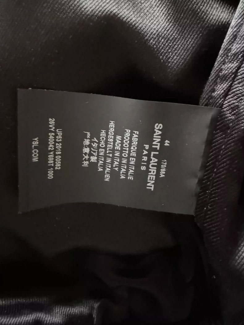 Saint Laurent Paris Saint Laurent Paris Snakeskin Patchwork Jacket 2505-Nextarr Size US S / EU 44-46 / 1 - 5 Thumbnail