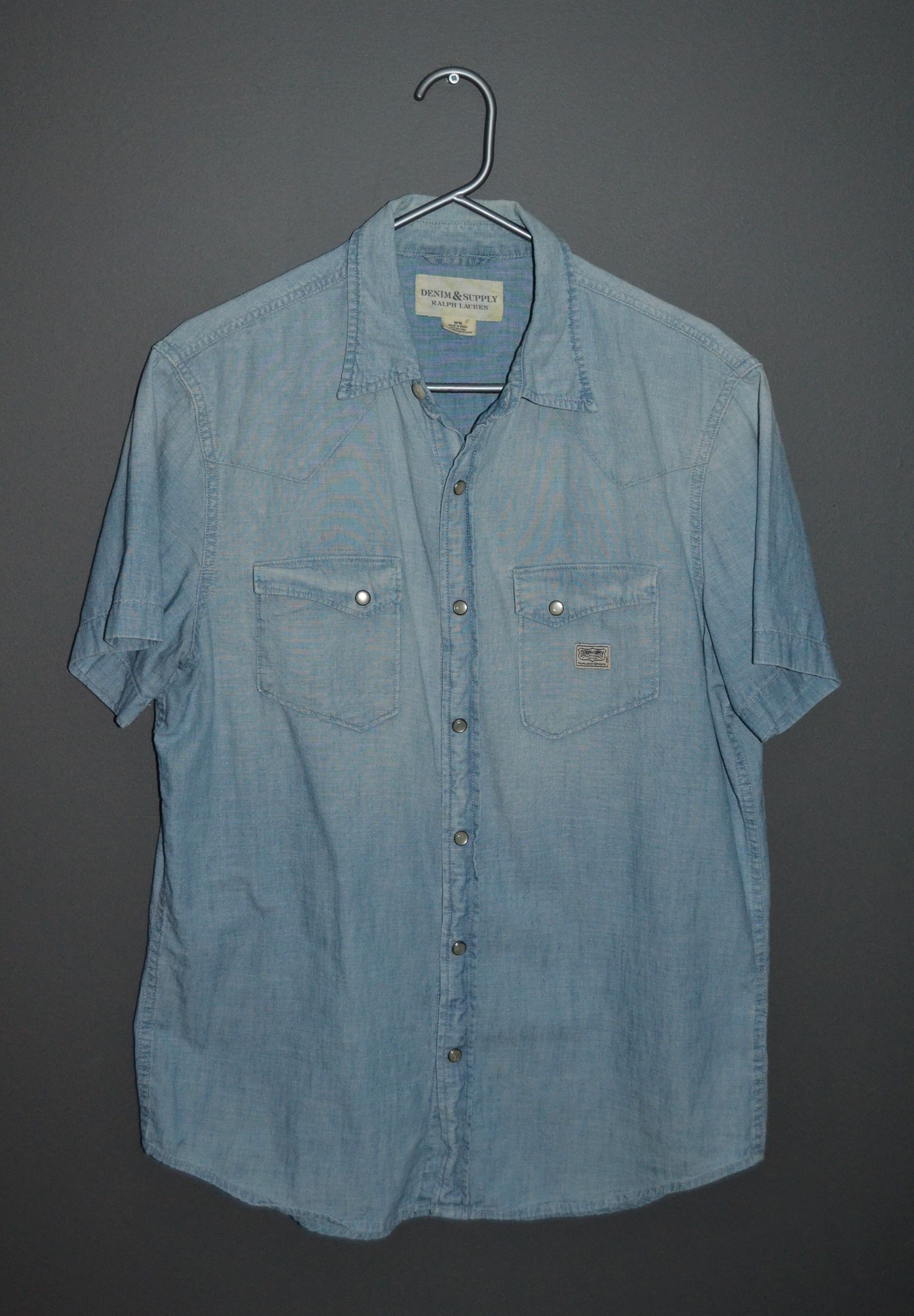 Denim & Supply Ralph Lauren × Vintage Denim & Supply Ralph Lauren Pearl M Slanted Pocket Western Size US M / EU 48-50 / 2 - 2 Thumbnail
