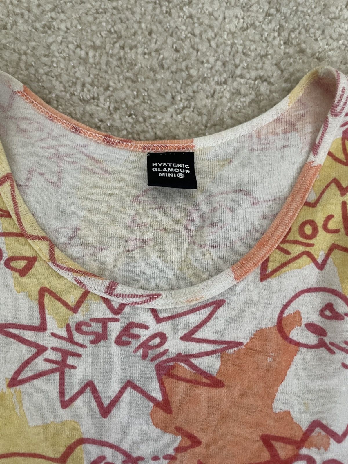 Hysteric Glamour × Japanese Brand × Vintage hysteric glamour mini destroy all tank top y2k Size M / US 6-8 / IT 42-44 - 3 Thumbnail