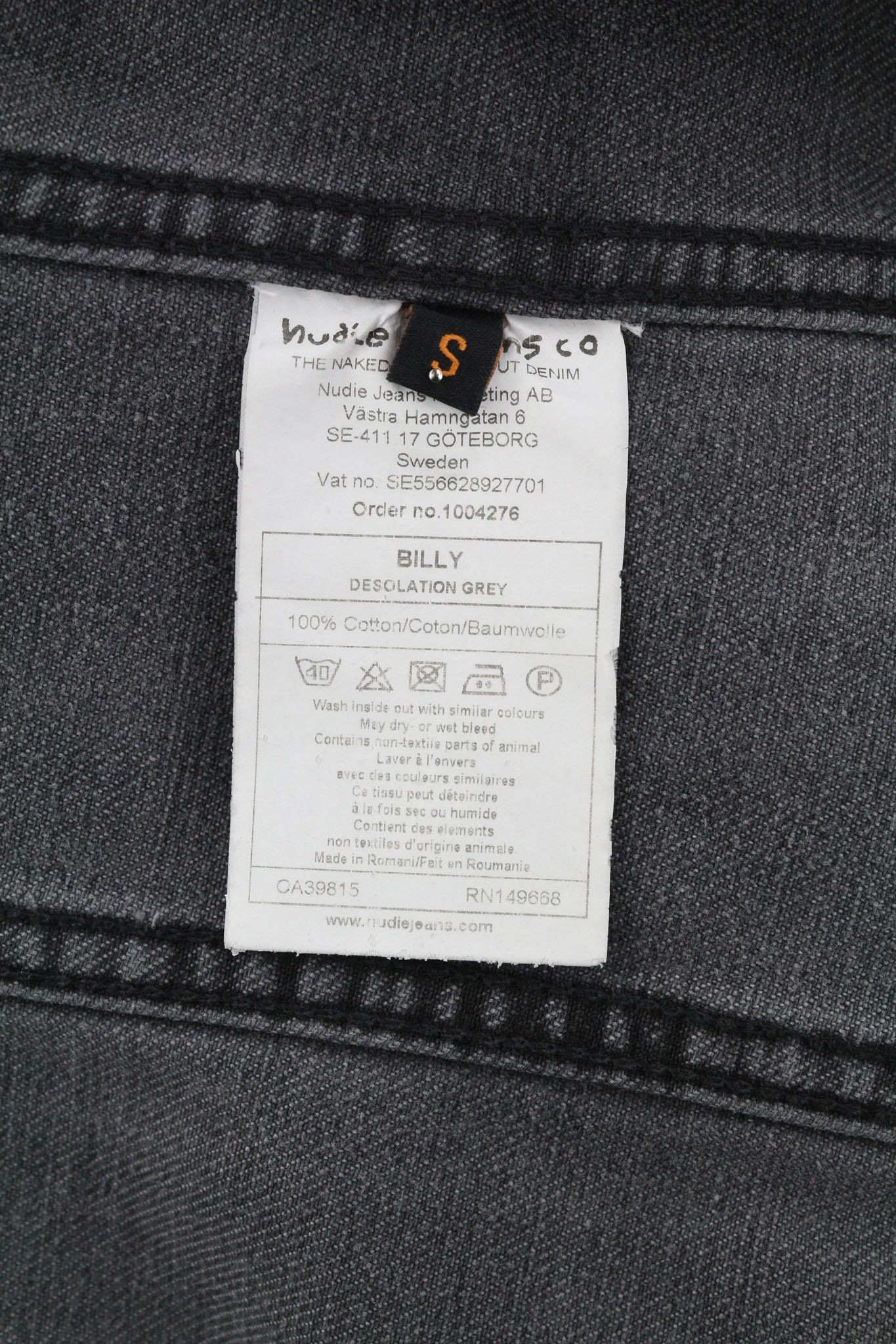 Nudie Jeans BILLY S Desolation Polo Patch Pocket Jacket 82470 Size US S / EU 44-46 / 1 - 8 Thumbnail