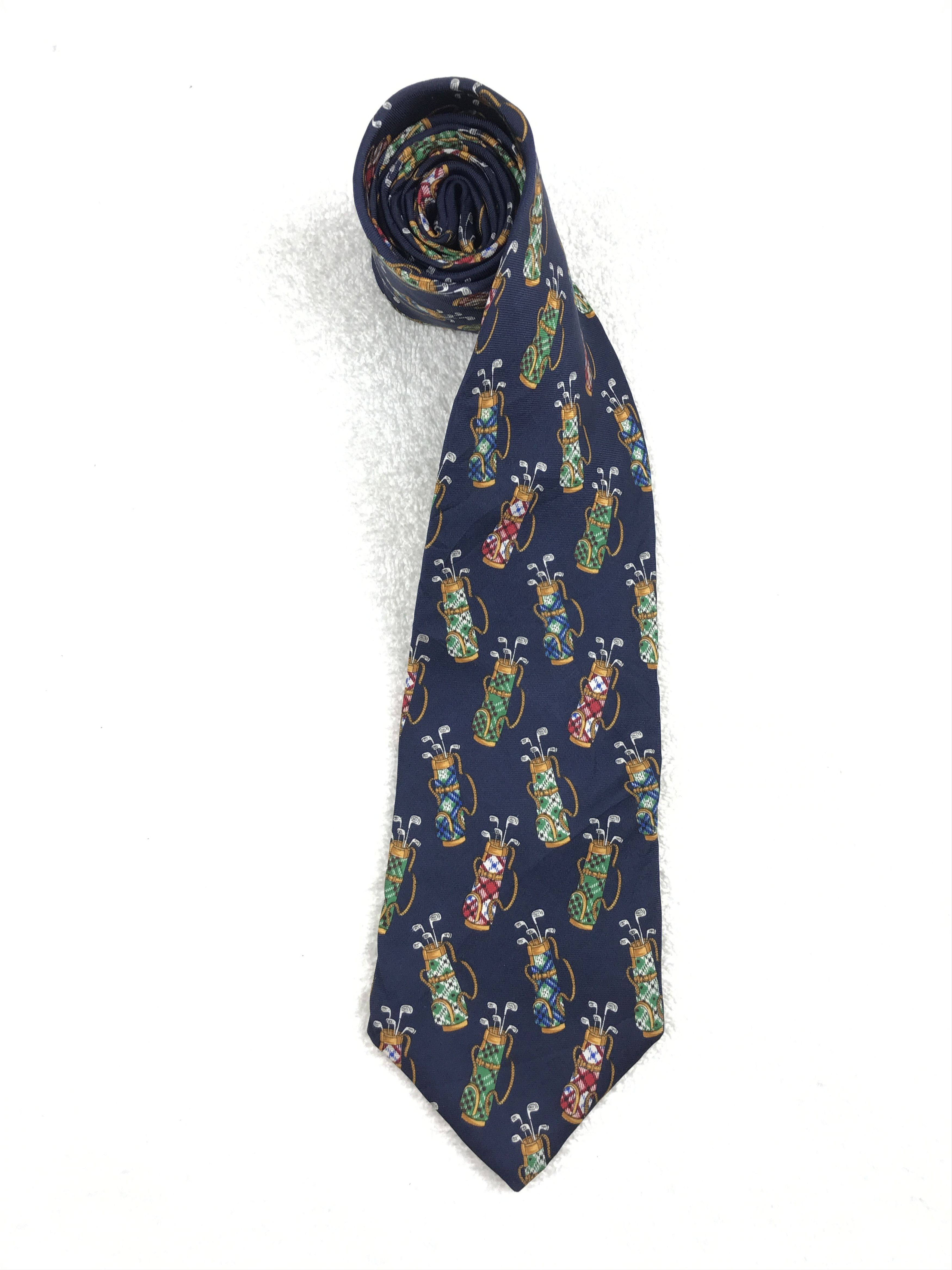 Van Heusen × Vintage Vintage By Van Heusen Silk Necktie Size ONE SIZE - 2 Thumbnail