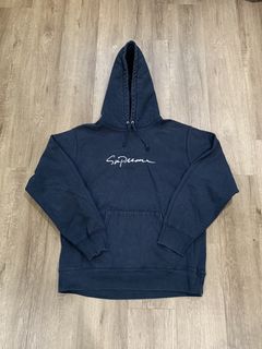 Supreme Classic Script Hoodie | Grailed