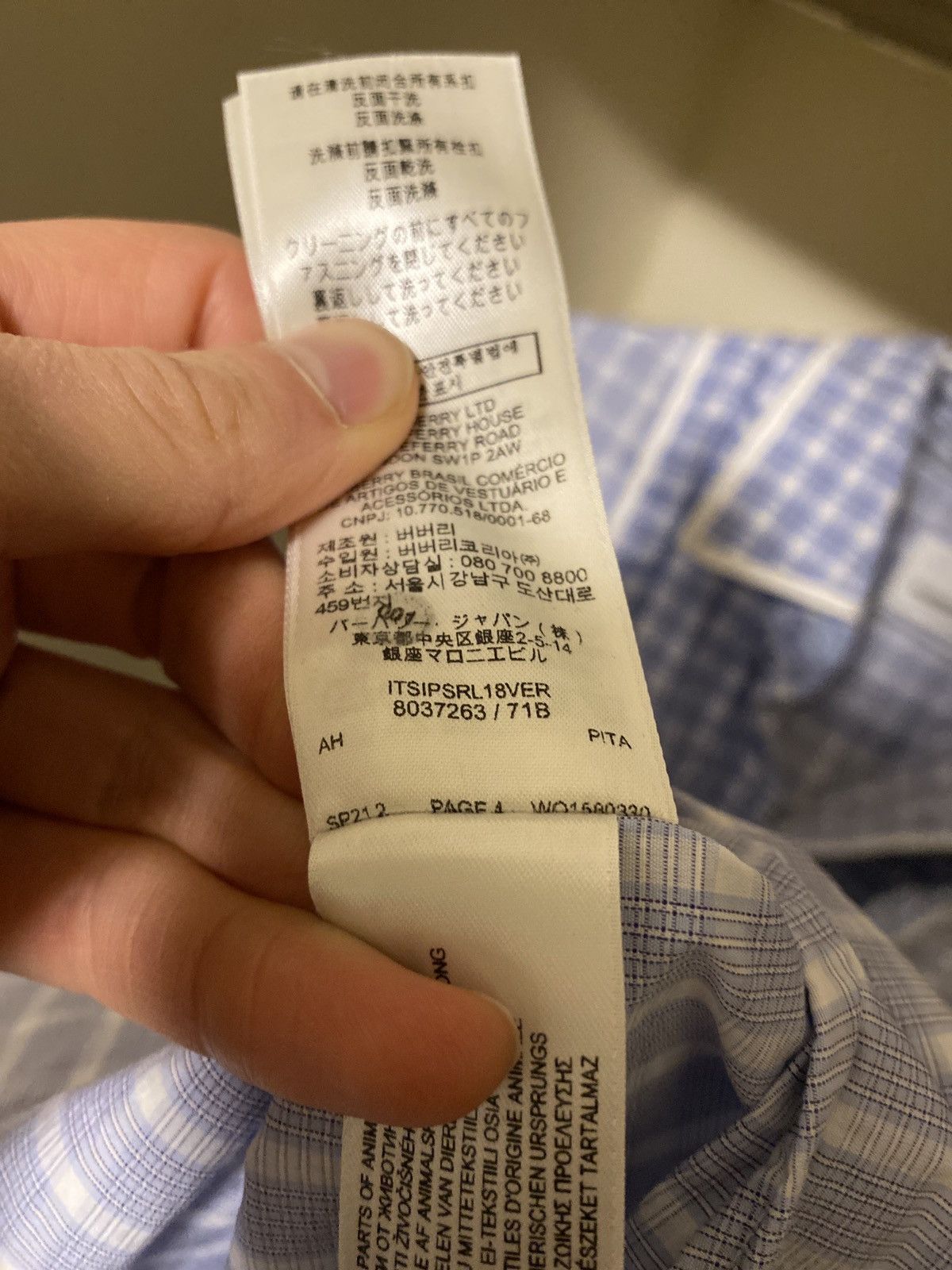 Burberry Button up Burberry Size US L / EU 52-54 / 3 - 5 Thumbnail