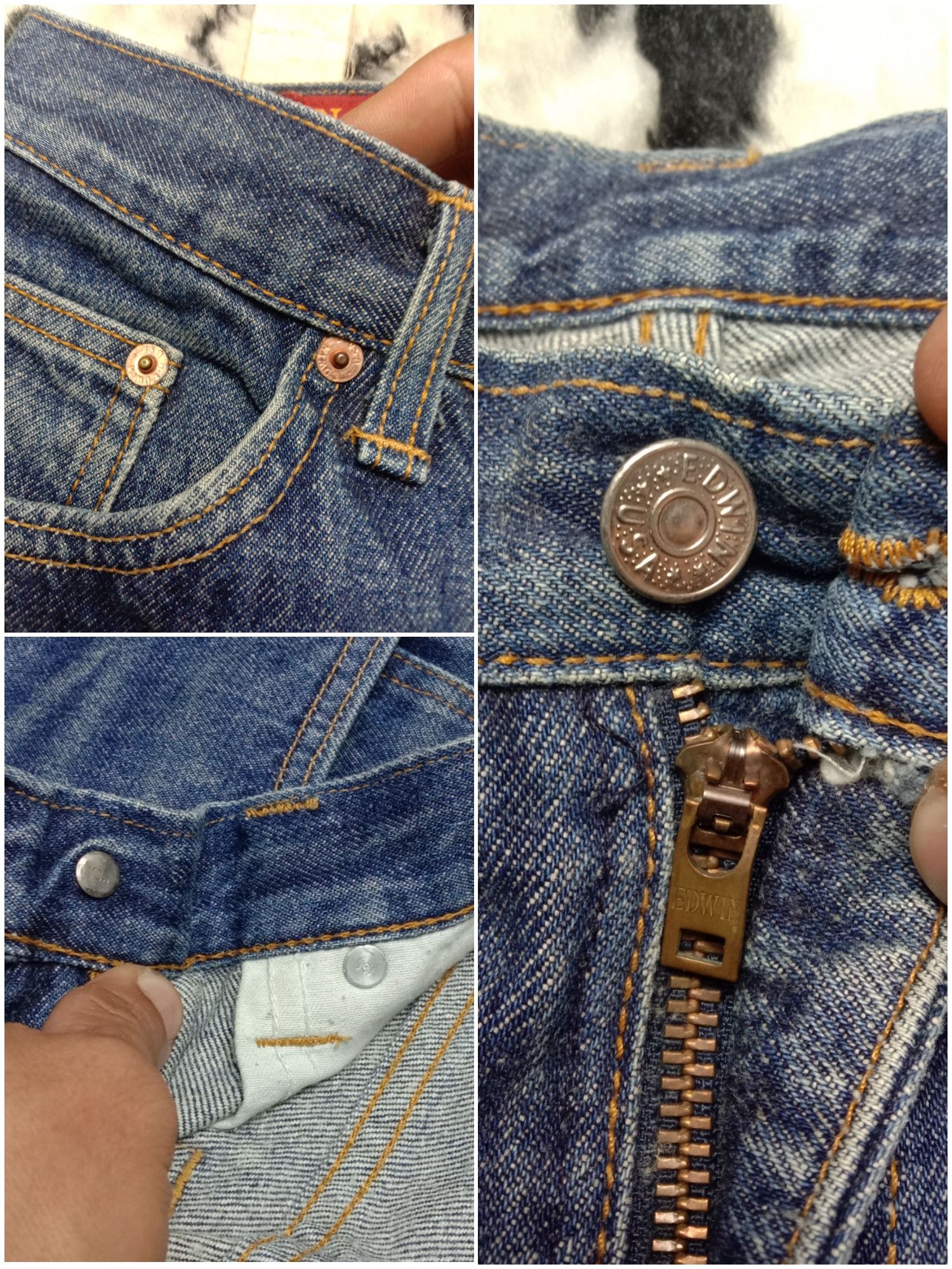 Edwin × Jean × Vintage Vintage Edwin Made In Usa Size US 26 / EU 42 - 2 Thumbnail