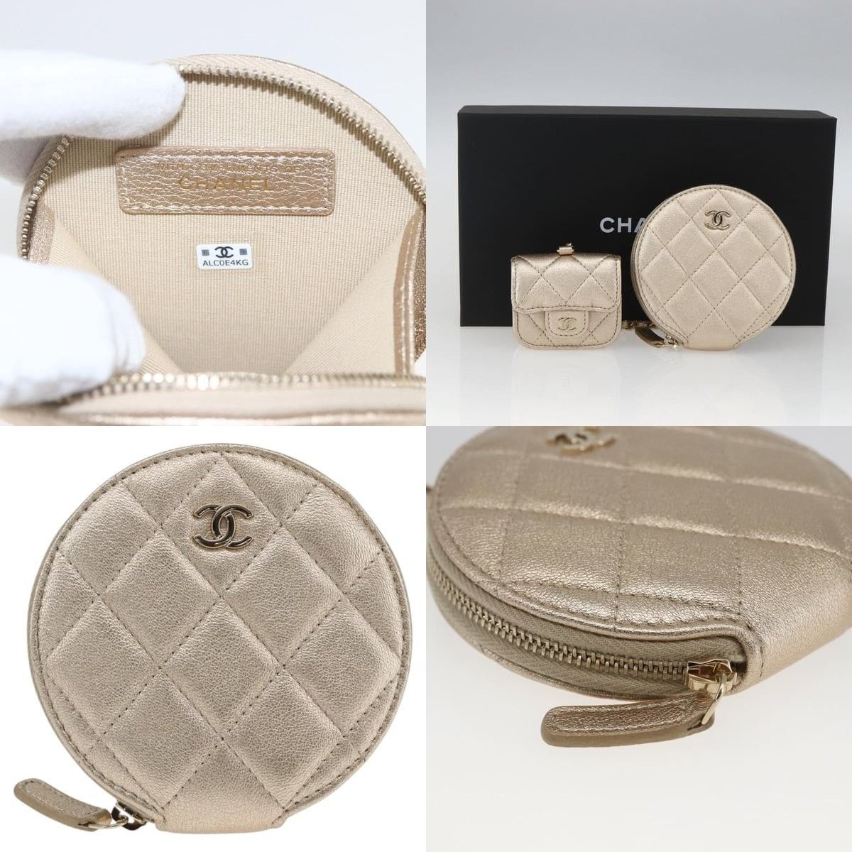 Chanel Chanel Matelasse Air Pods Case Coin Purse Size ONE SIZE - 5 Thumbnail