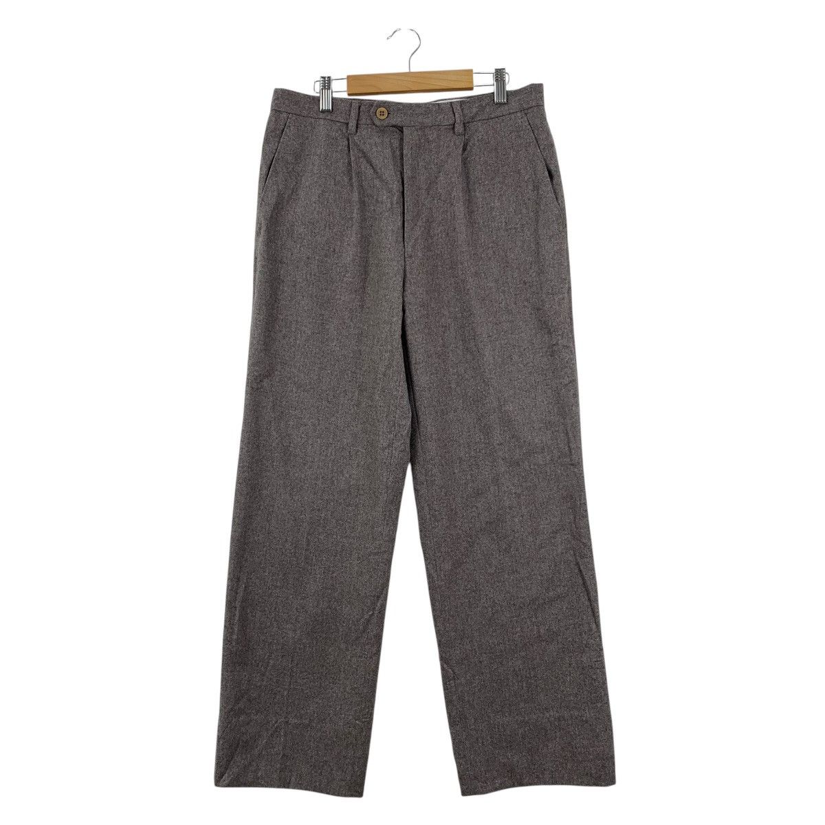 Ballantyne Vintage 80s BALLANTYNE Scottish Brand Wool Casual Pants Size US 30 / EU 46 - 1 Thumbnail