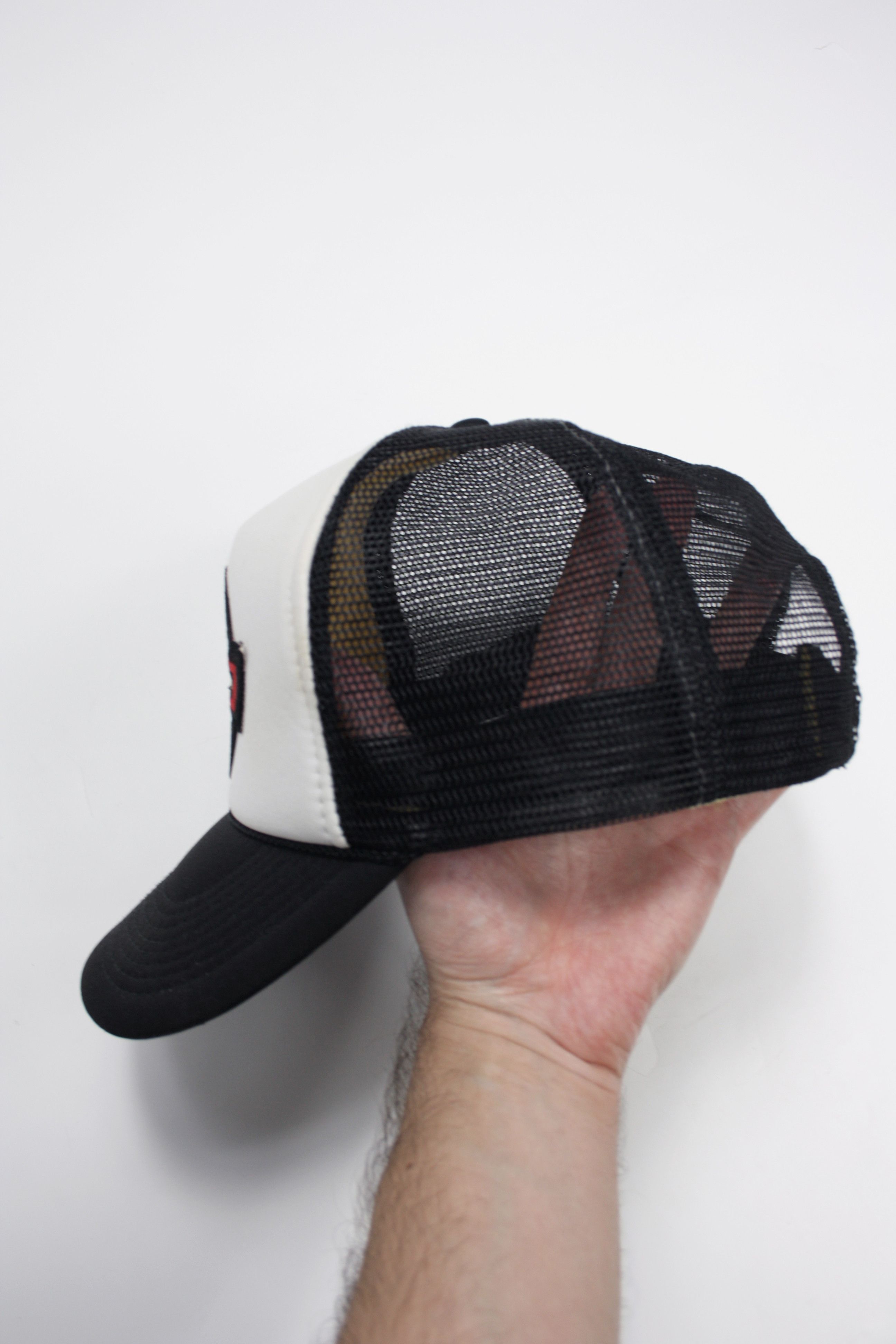 Chevrolet × Vintage Nissun 90s Vintage Corvette Trucker Mesh Cap Size ONE SIZE - 7 Thumbnail