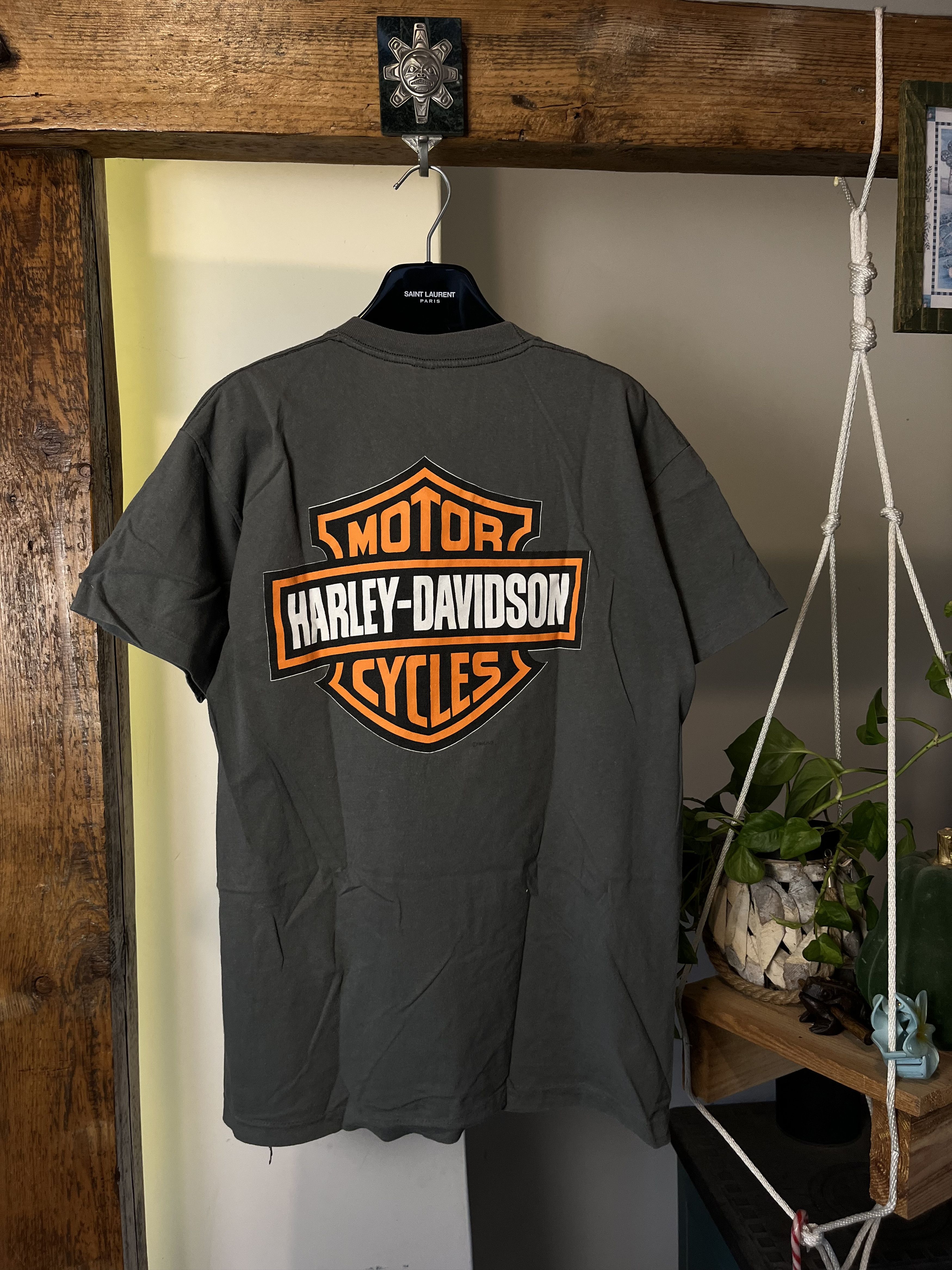 Harley Davidson × Vintage Vintage 1995/96 Harley Davidson Inmortal 90s Size US M / EU 48-50 / 2 - 2 Thumbnail