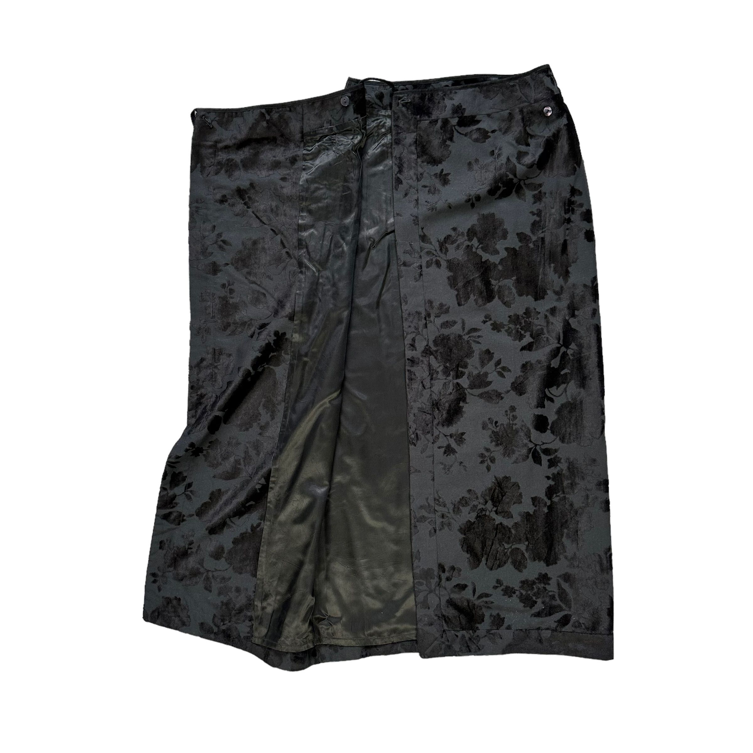 Kenzo Kenzo Paris Flower Graphic All Over Skirt #A5-0124 Size 26" / US 2 / IT 38 - 4 Thumbnail