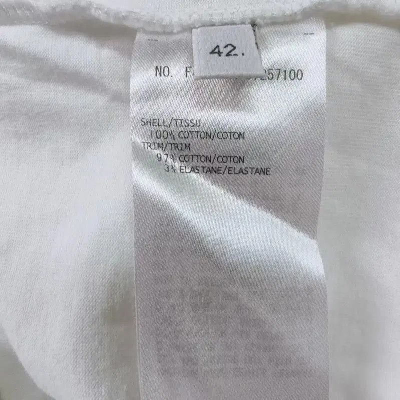 Thom Browne Thom Browne Women's White Cotton T-Shirt . Size XL / US 12-14 / IT 48-50 - 4 Thumbnail