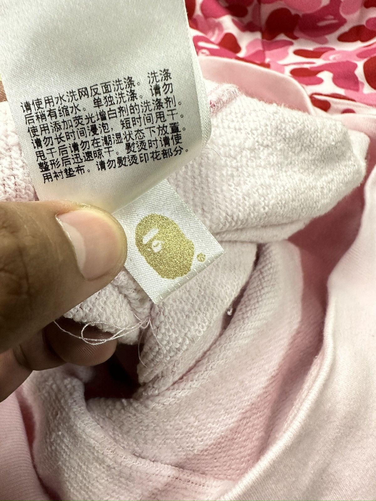 Bape A bathing ape bape logo camo pink Size XS / US 0-2 / IT 36-38 - 12 Thumbnail