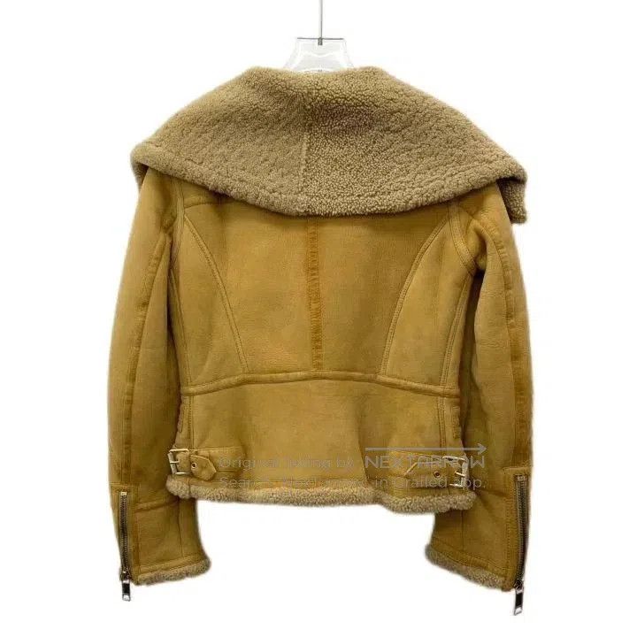 Burberry Burberry Brown Shearling Collar Jacket. Size US S / EU 44-46 / 1 - 2 Thumbnail