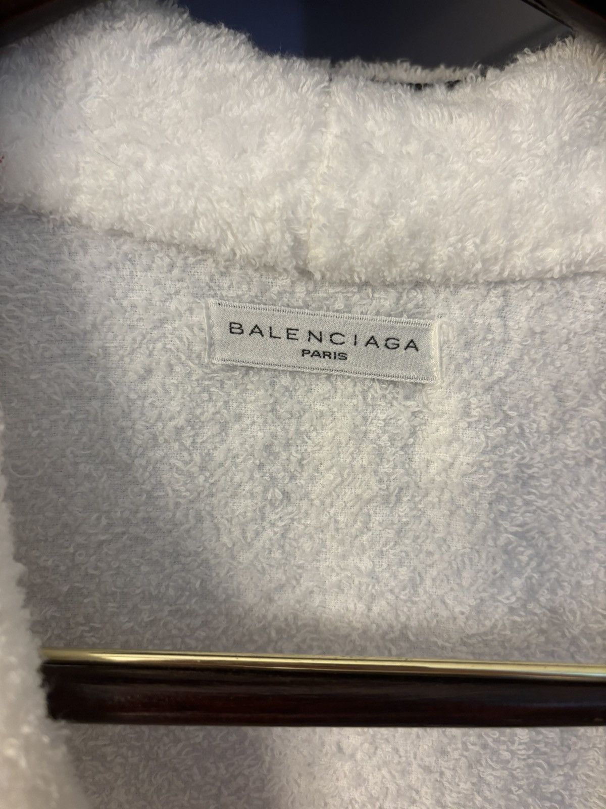 Balenciaga Balenciaga terry button lounge/smoking coat Size US S / EU 44-46 / 1 - 3 Thumbnail