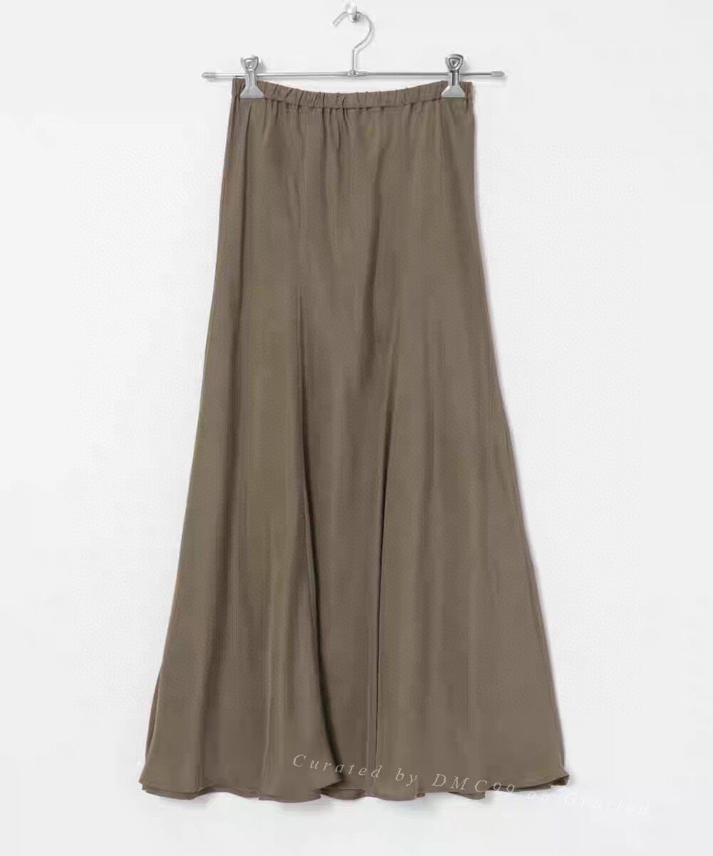 Other New Brown A-line Midi Skirt Size 38" / US 16 / IT 52 - 1 Thumbnail