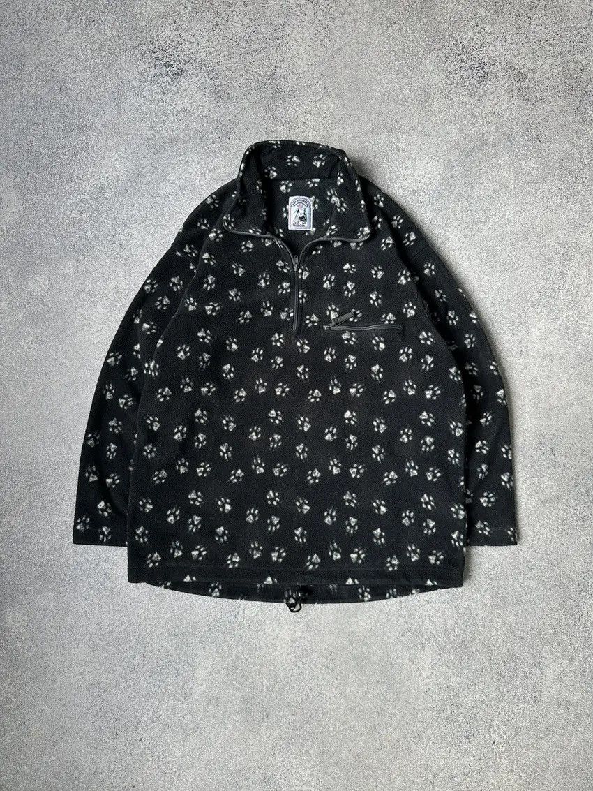 Jack Wolfskin Vintage Jack Wolfskin Multilogo Fleece Sweatshirt Size US M / EU 48-50 / 2 - 1 Thumbnail