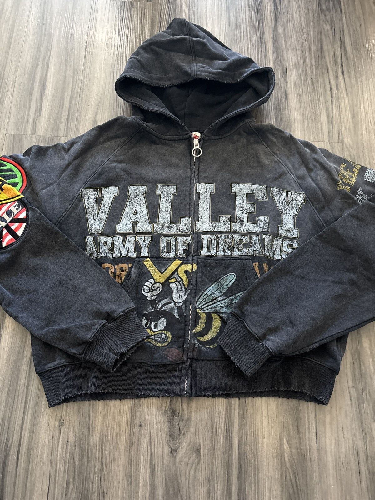 Vale Vale Forever Army Zip Up Black XL Size US XL / EU 56 / 4 - 2 Thumbnail