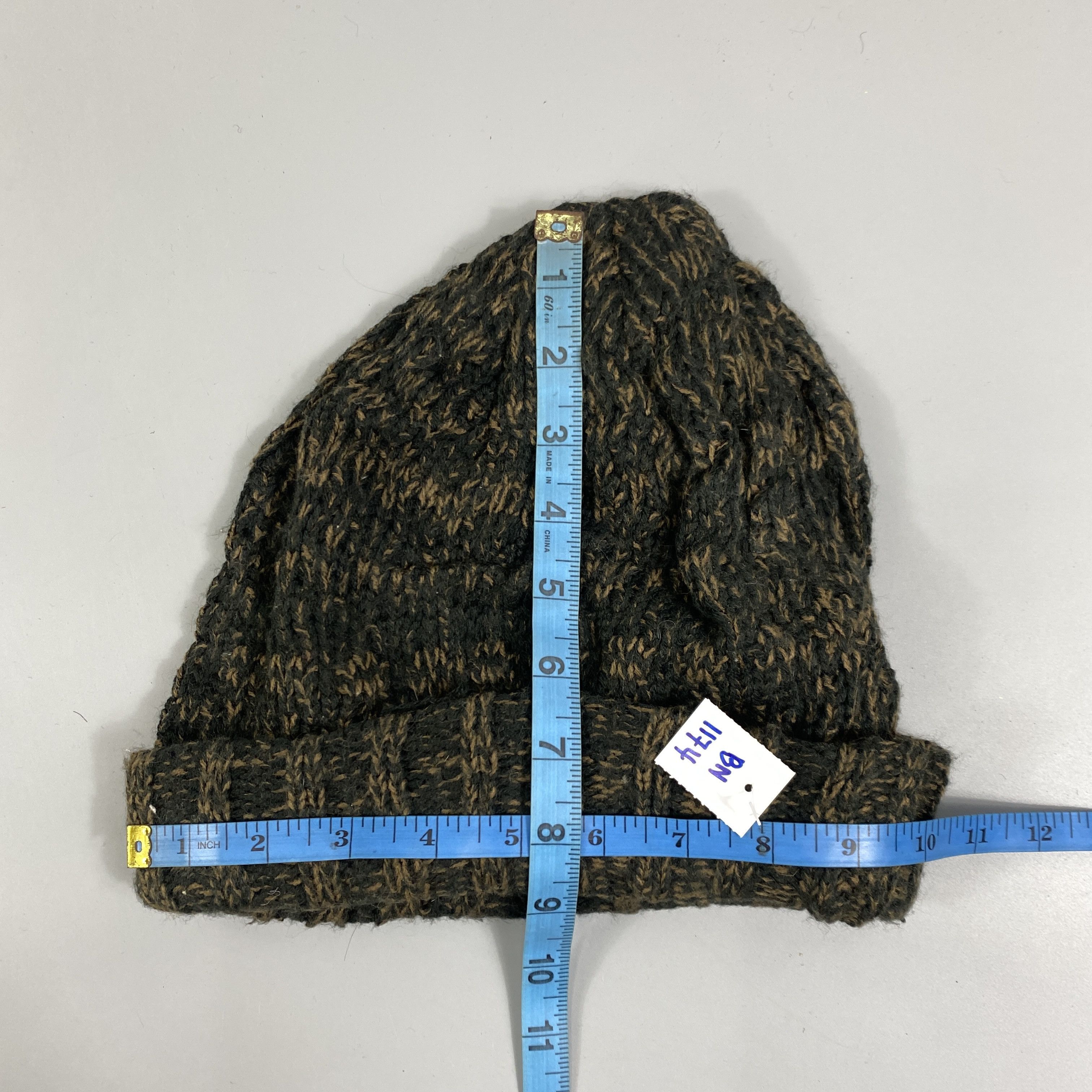 Japanese Brand Vintage Knitted Beanie Hats -BN1174 Size ONE SIZE - 5 Thumbnail