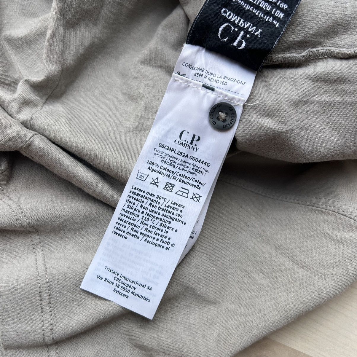 C.P. Company C.P. Company Stretch Piquet Polo Shirt. Size US M / EU 48-50 / 2 - 8 Thumbnail