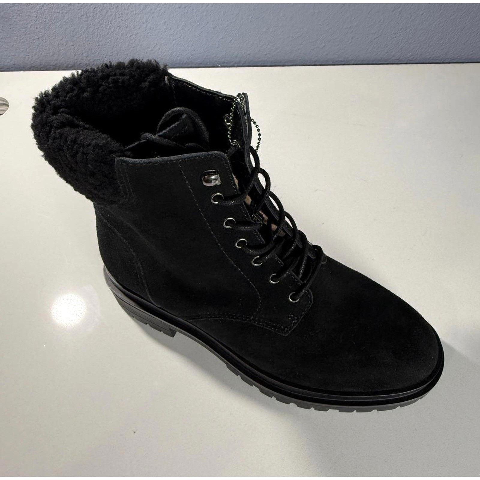 Lauren Ralph Lauren Lauren Ralph Lauren Suede Women's Lace-Up Boots Size 7 Size US 7 / IT 37 - 4 Thumbnail
