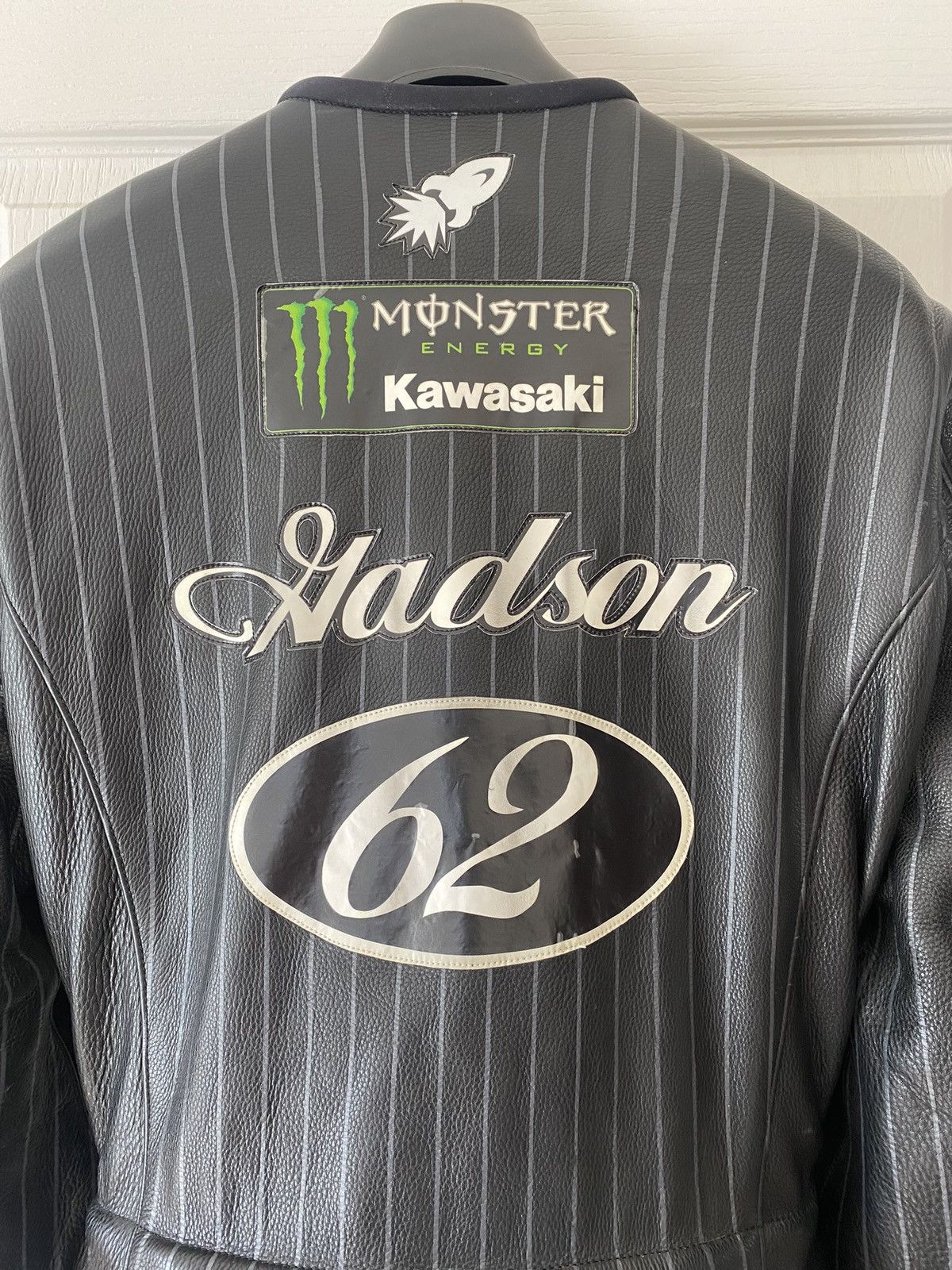 Joe Rocket Custom Monster Energy Leather Two Piece Racing Suit Size US L / EU 52-54 / 3 - 10 Thumbnail