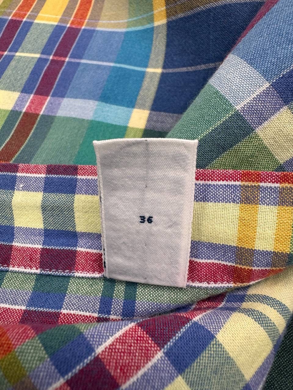 Ralph Lauren Ralph Lauren Men Cotton Shirt Multicolor Short Sleeve Size M Size US M / EU 48-50 / 2 - 6 Thumbnail