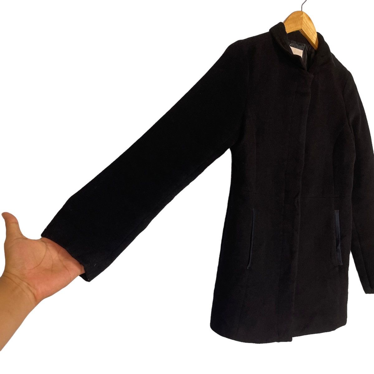 Japanese Brand Peyton Place For Women Long Coat Size L / US 10 / IT 46 - 6 Thumbnail