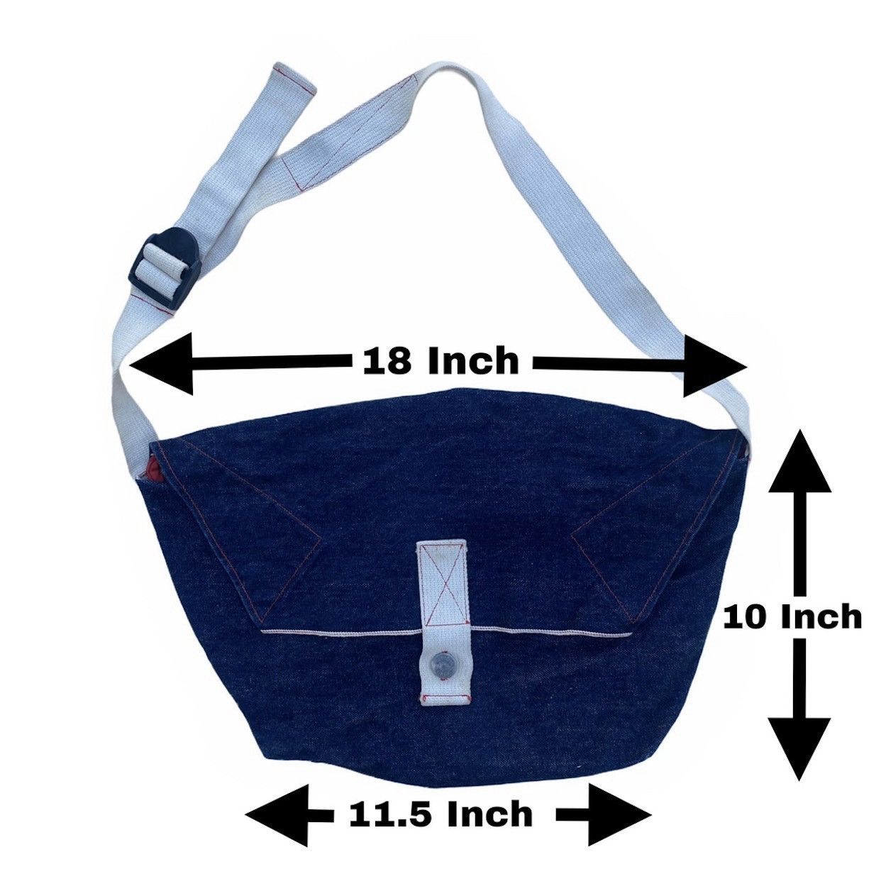 Studio D'Artisan × Vintage LAST DROP❗️Studio D’artisan Denim Selvedge Messenger Bag Size ONE SIZE - 2 Thumbnail