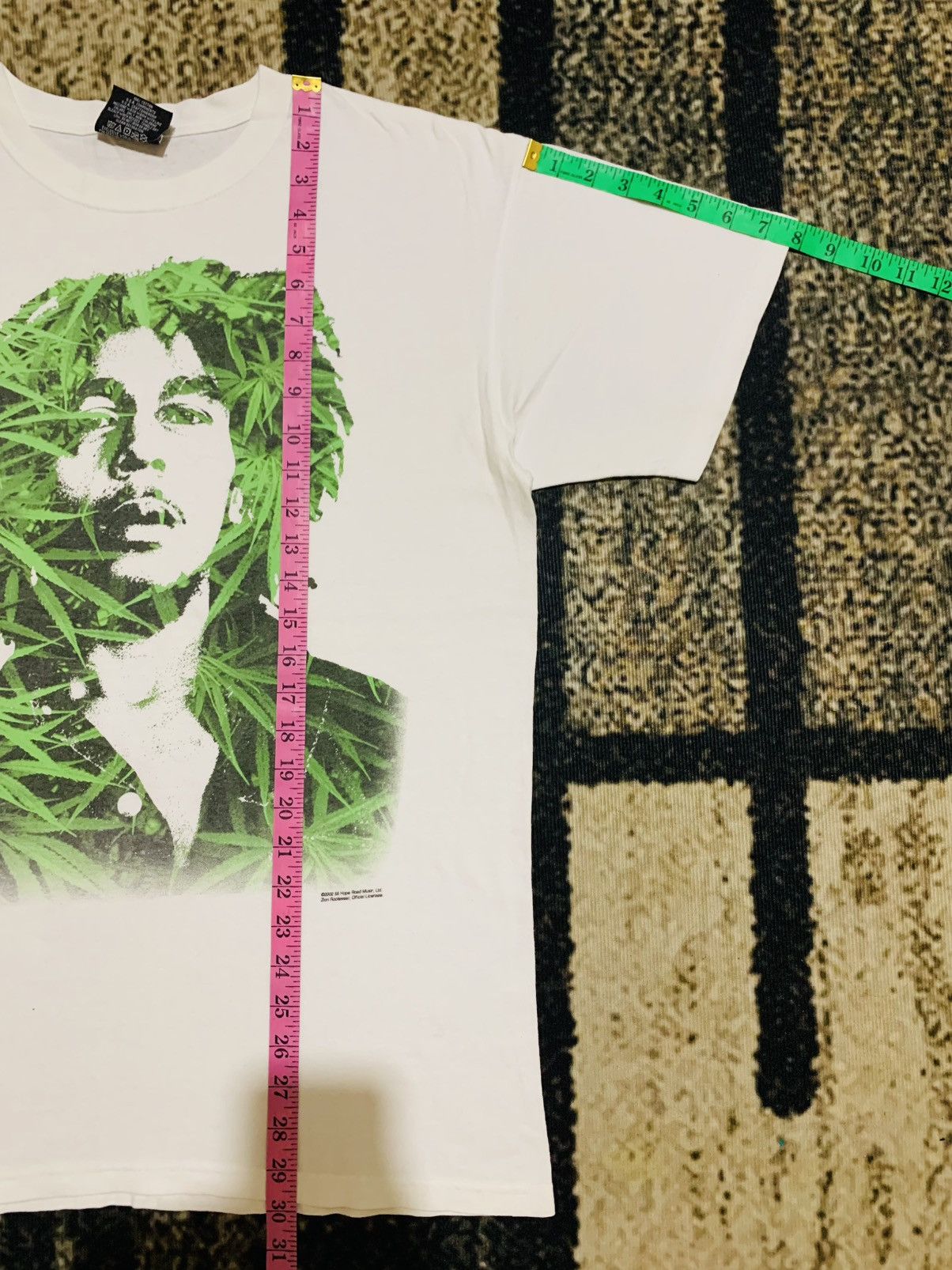 Zion Rootswear LASTDROP#Vintage y2k Bob Marley Cannabis©️2002 ZionRootswear Size US L / EU 52-54 / 3 - 6 Thumbnail