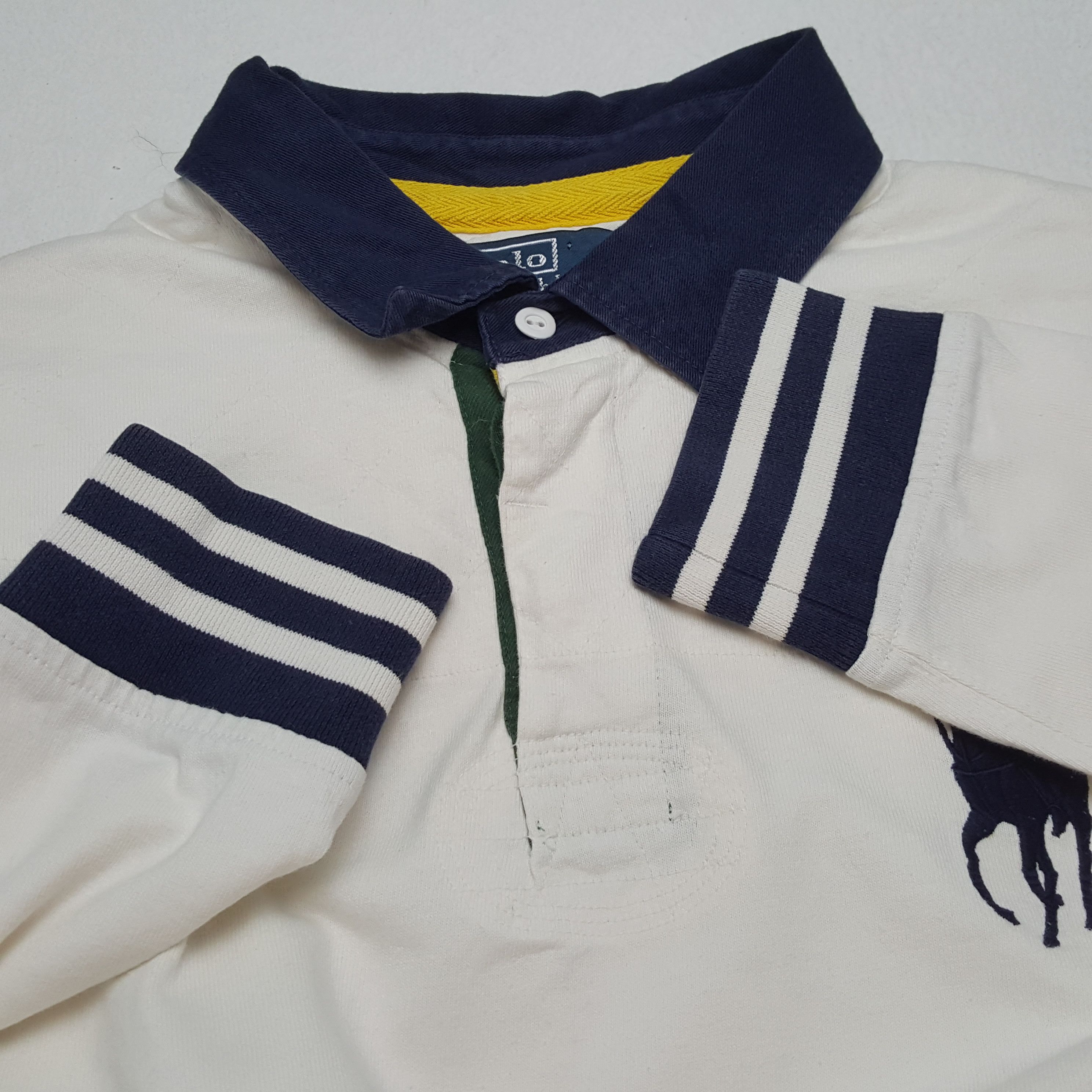 Polo Ralph Lauren × Vintage POLO by RALPH LAUREN Fashion Style Long Sleeve Polos Size US XL / EU 56 / 4 - 9 Thumbnail