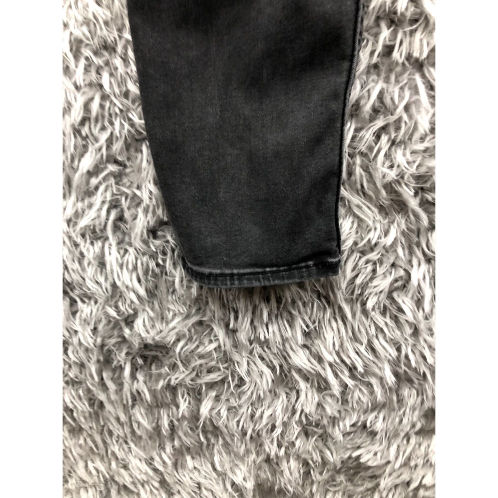 Lee Lee Riders Modern Skinny Jeans Womens Size 8 Mid Rise Black Denim 5-Pocket Style Zipper Button Belt Loops Casual Jeans Mens Womens Girls? Size 30" / US 8 / IT 44 - 7 Thumbnail