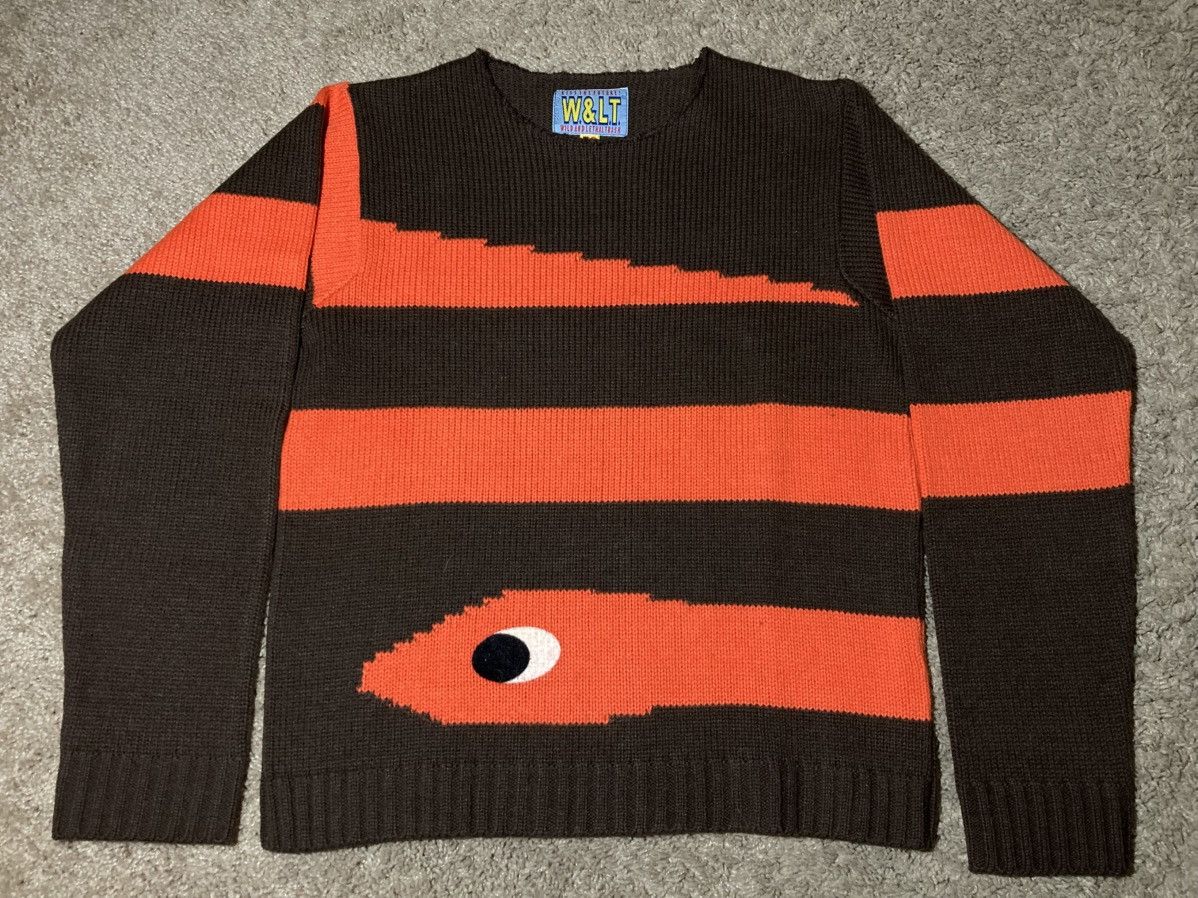 W&LT AW96 Walter Van Beirendonck W&LT Snake Wool Knit 90s 1996 Size US M / EU 48-50 / 2 - 1 Thumbnail
