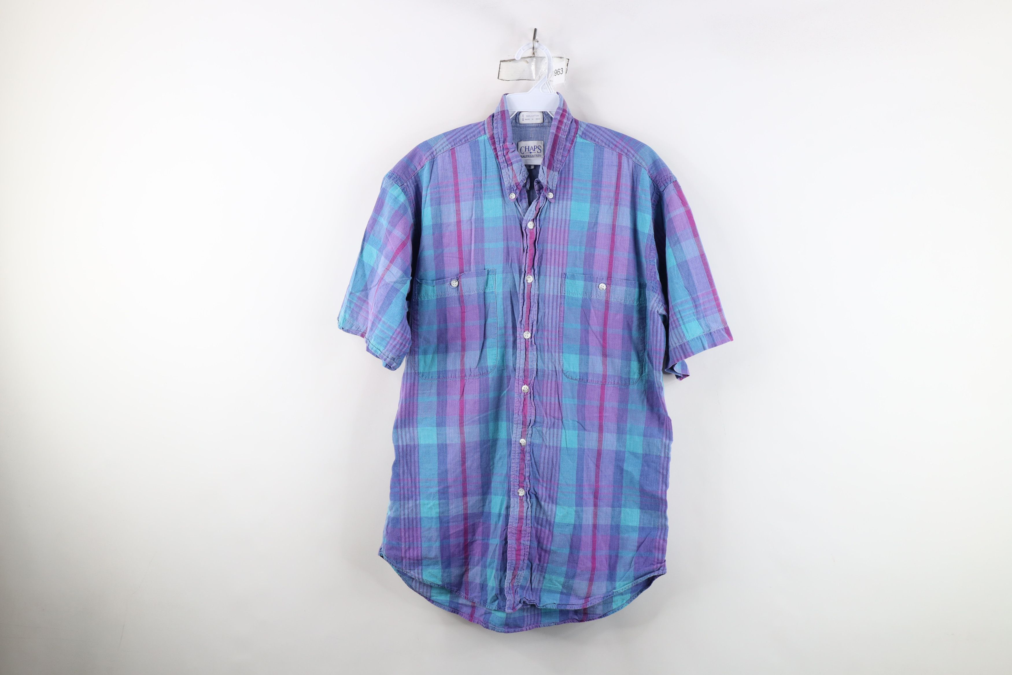 Ralph Lauren Vintage 90s Chaps Ralph Lauren Plaid Button Down Shirt Size US L / EU 52-54 / 3 - 1 Thumbnail
