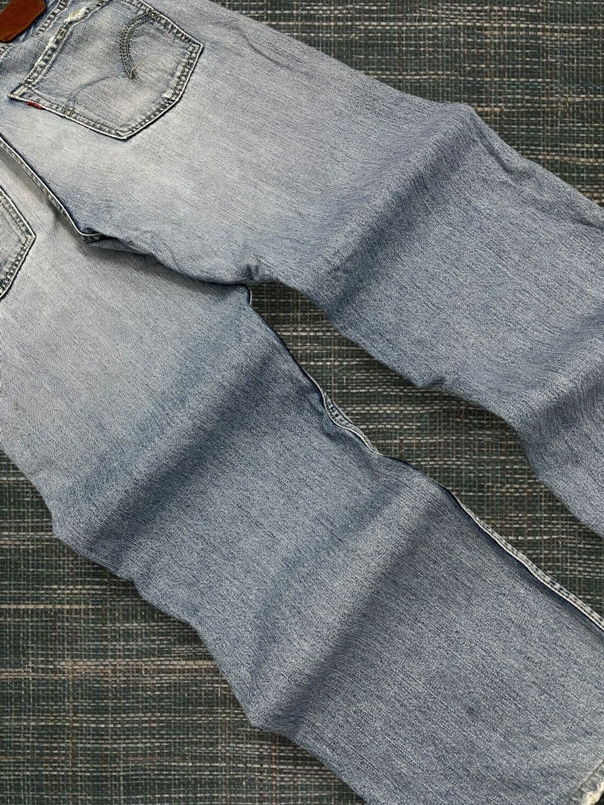 Levi's Vintage Clothing Vintage 1990S Designer Original Levis 503 Distressed Denim Size US 31 - 12 Thumbnail