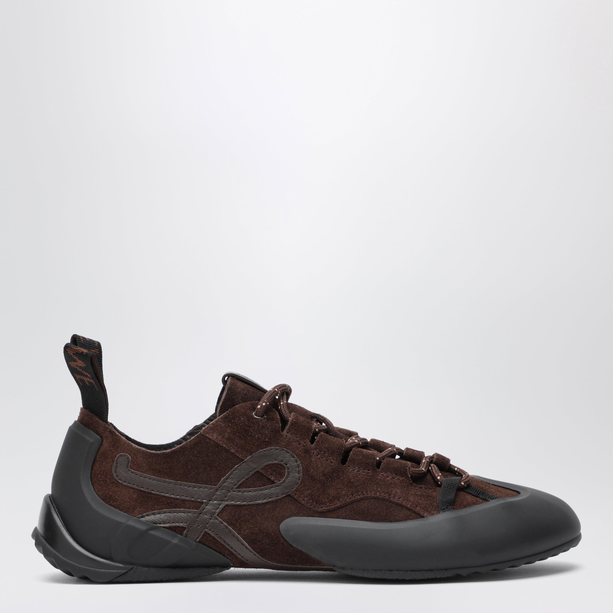 Loewe Loewe Grip Sneakers In Suede Calfskin Leather With Contrasting Molded Tpu Inserts Size US 8 / IT 38 - 1 Thumbnail