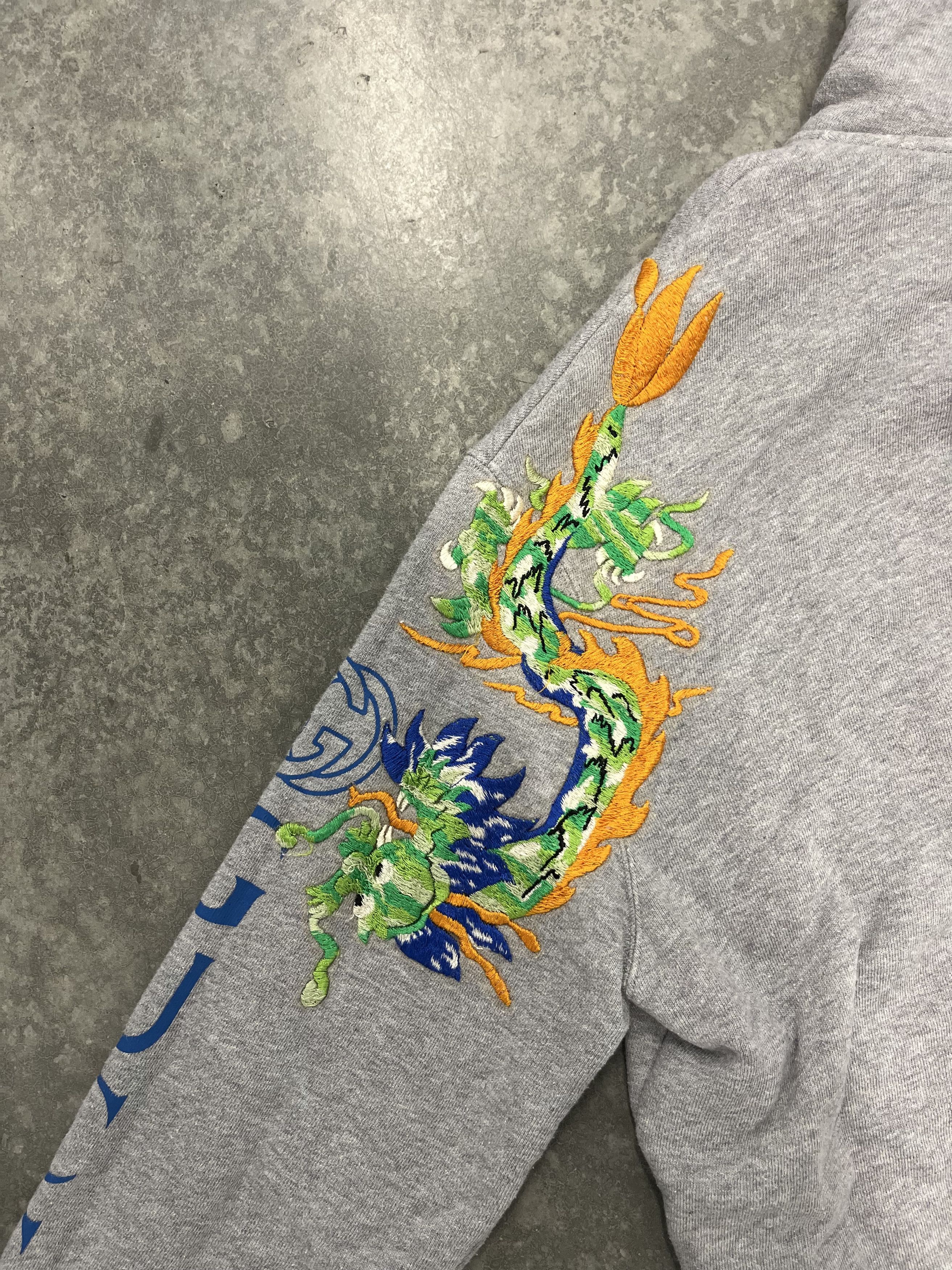 Gucci Gucci Embroidered Dragon Hoodie sz M Size US M / EU 48-50 / 2 - 6 Thumbnail