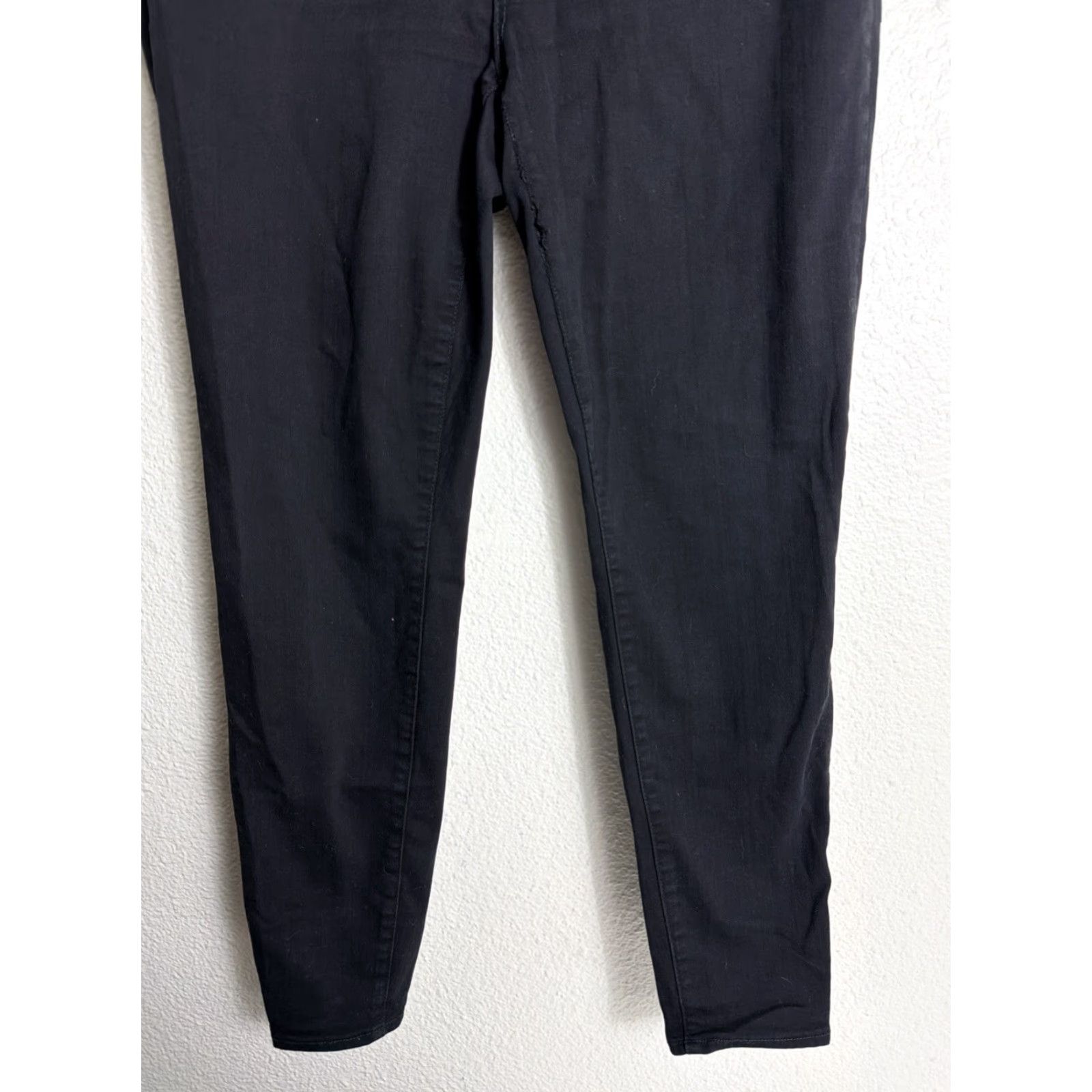 Madewell VINTAGE Madewell 9” High-rise Skinny Jeans Black Womens Size 36x29 Size 25" / US 0 / IT 36 - 2 Thumbnail