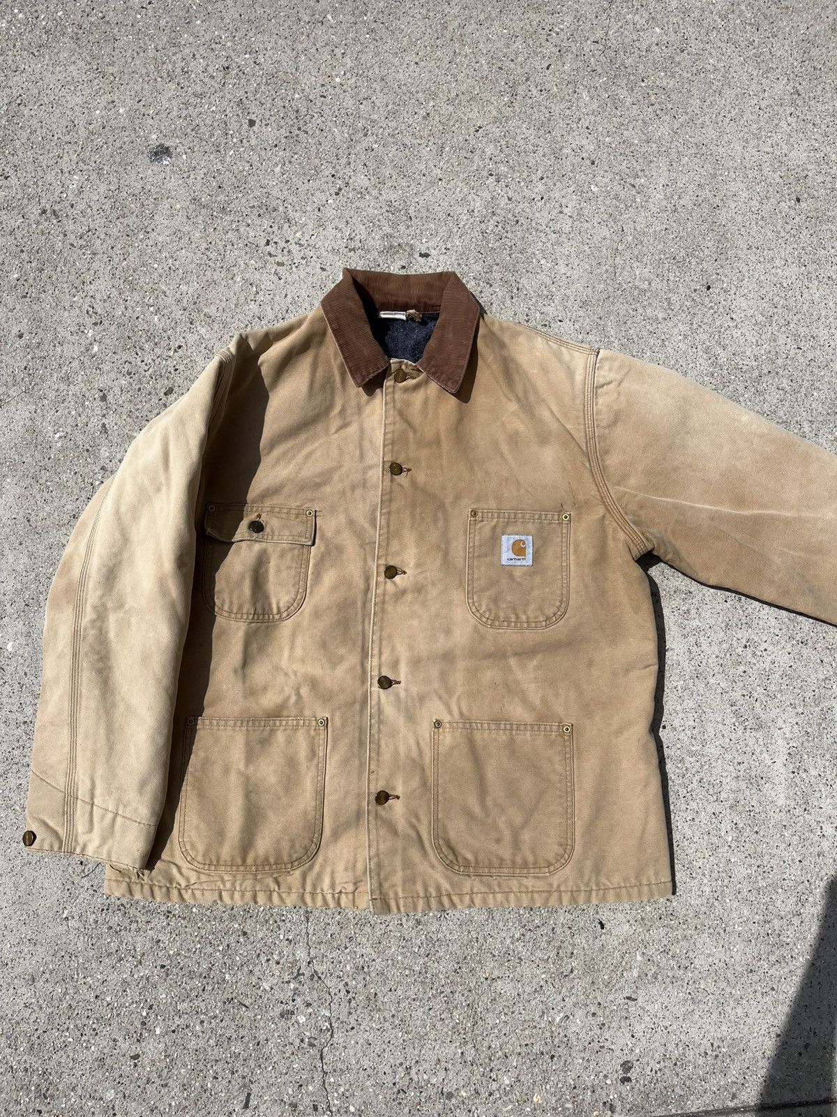 Carhartt Vintage 80s/90s Carhartt chore jacket Size US XL / EU 56 / 4 - 1 Thumbnail