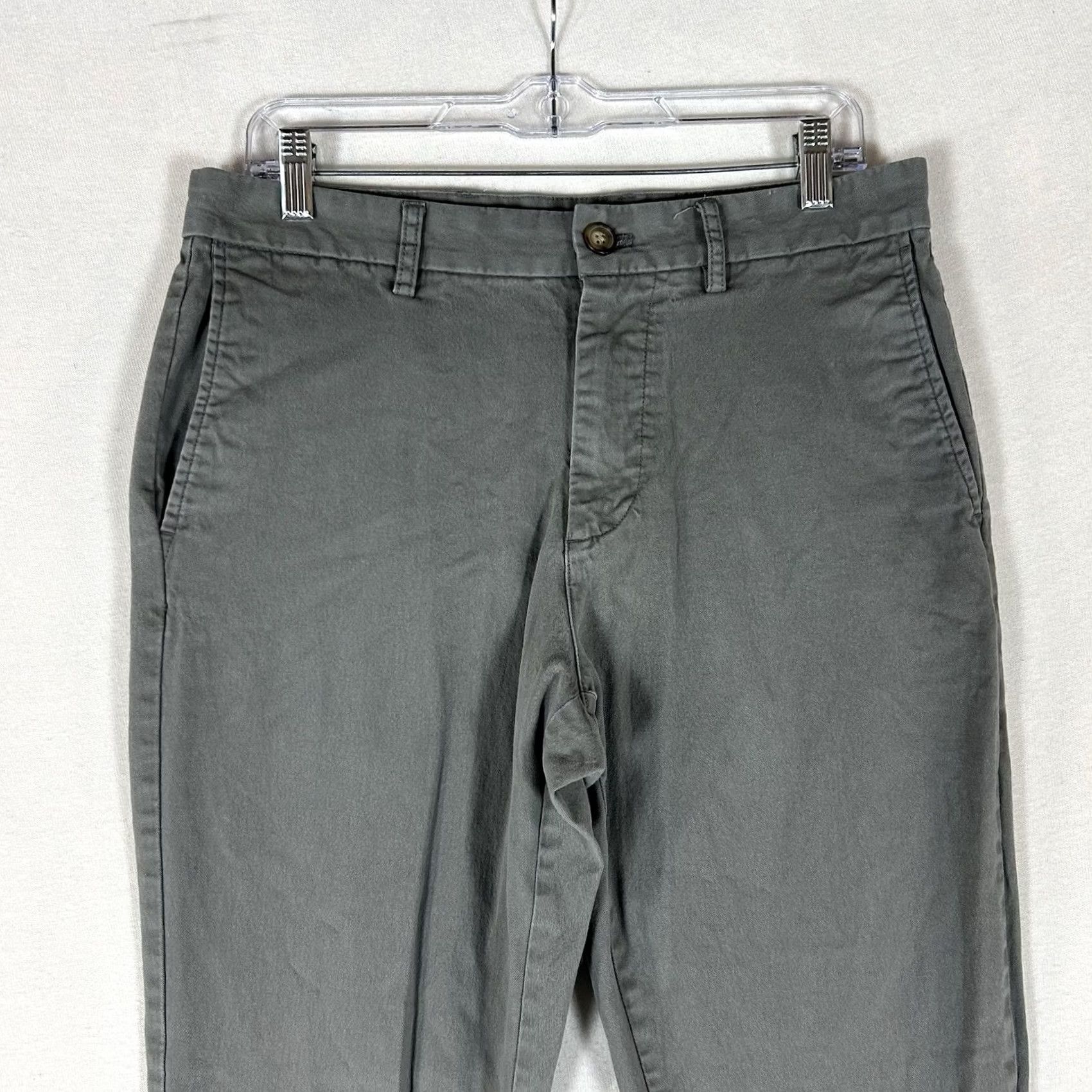 Old Navy Old Navy Chino Pants Mens 32x32 Gray Slim Fit Casual Mid Rise Pants Size US 32 / EU 48 - 2 Thumbnail