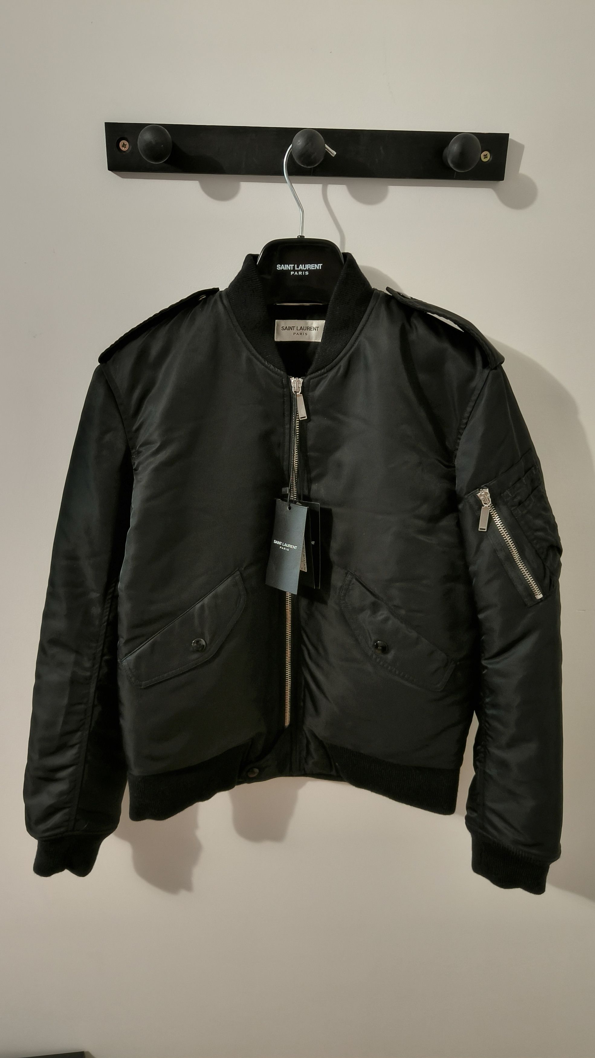【〜3/31】 SAINT LAURENT サンローランパリ　L2-B MA-1 3/31】 SAINT LAURENT サンローランパリ L2-B MA-1 3/31】 SAINT