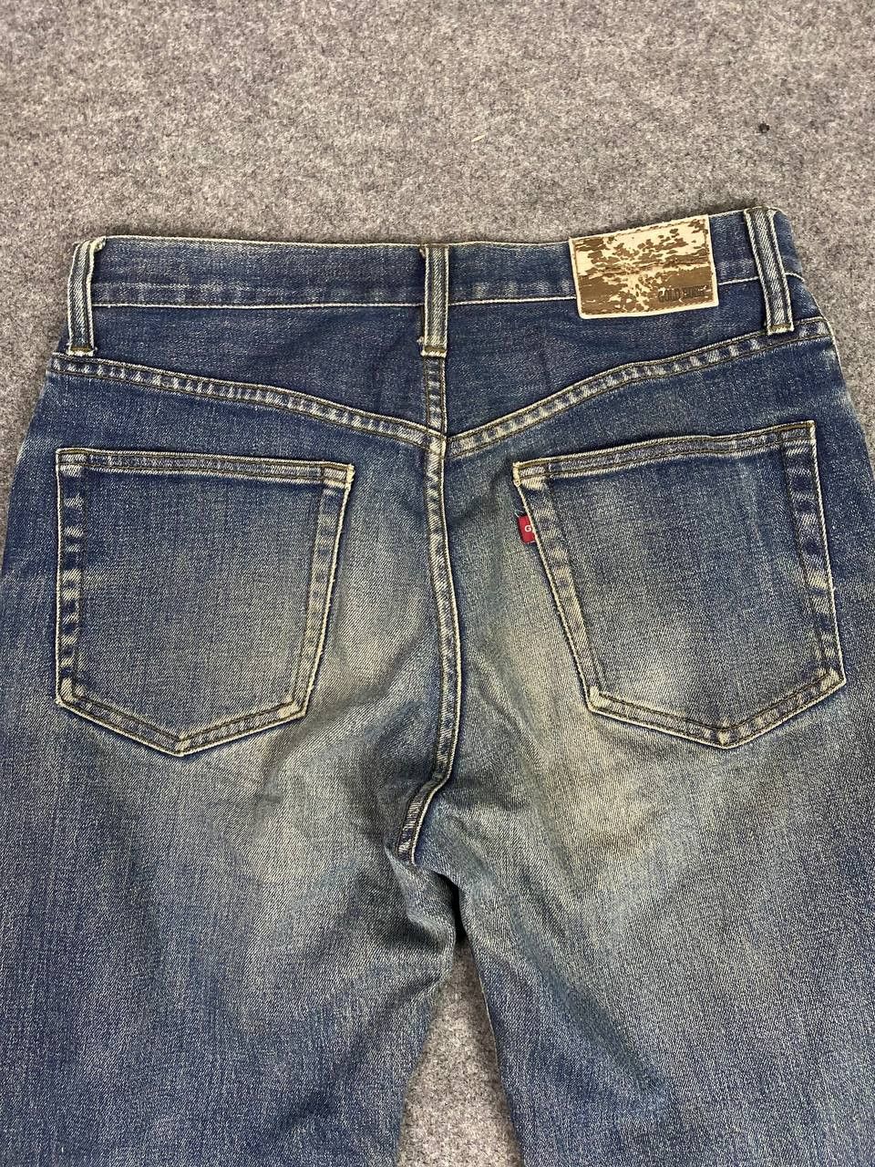Japanese Brand vintage gold rush distressed reworked denim Size US 31 - 3 Thumbnail