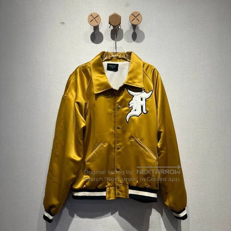 Fear of God FOG Fear of God 5th Silk Gold Jacket. Size US L / EU 52-54 / 3 - 1 Thumbnail