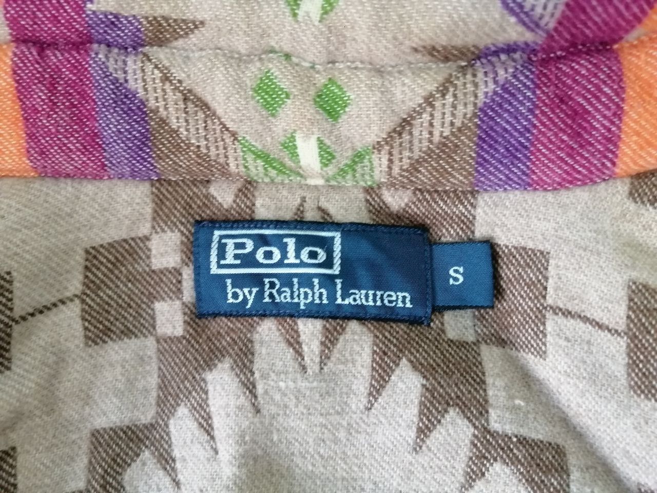 Polo Ralph Lauren Polo Ralph Lauren Vintage Native Navajo Aztec Flannel Size US S / EU 44-46 / 1 - 5 Thumbnail