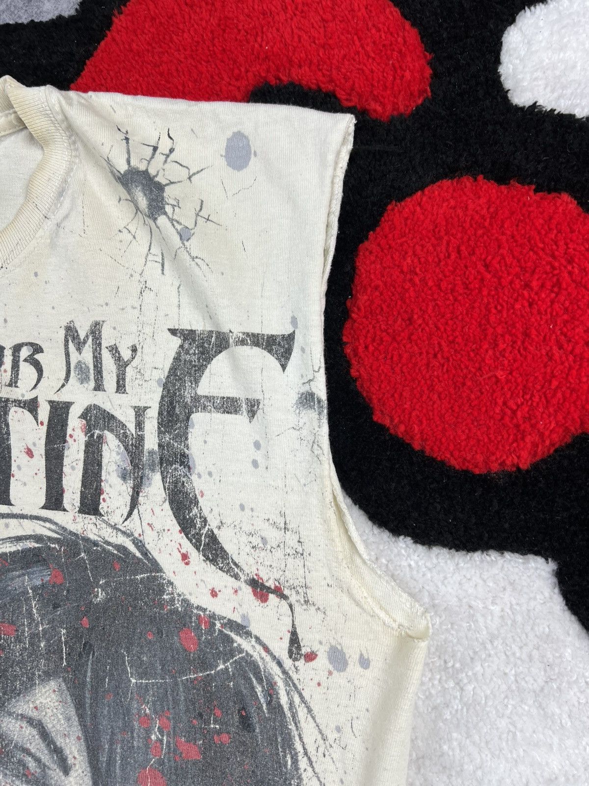 Band Tees T2K Bullet For Valentine Vintage Skulls Grunge Tee Tank Top Size US L / EU 52-54 / 3 - 6 Thumbnail