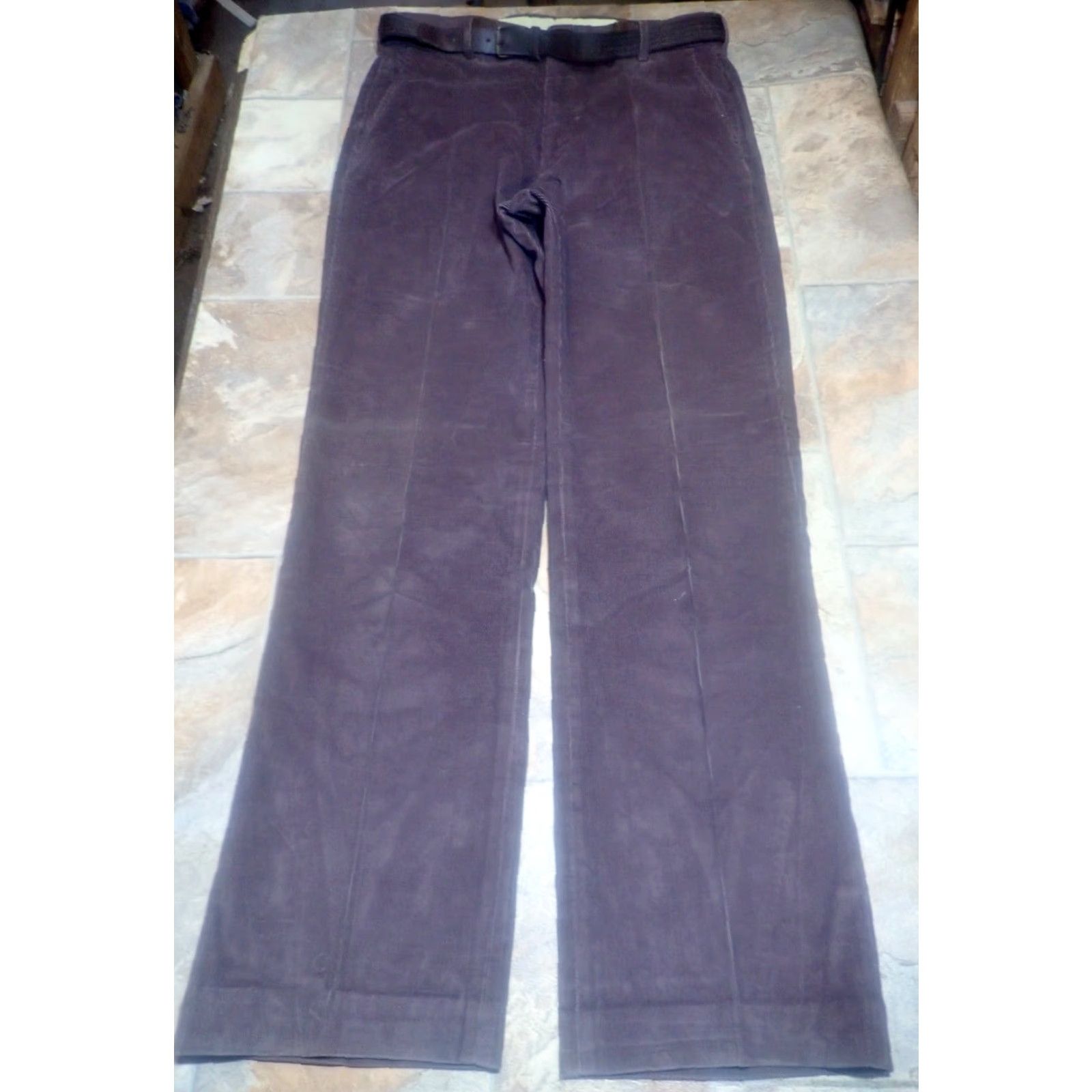 Levi's VINTAGE Levi's 70s Classic Brown Corduroy Jeans 32x30 Disco Style Mens Size US 32 / EU 48 - 2 Thumbnail